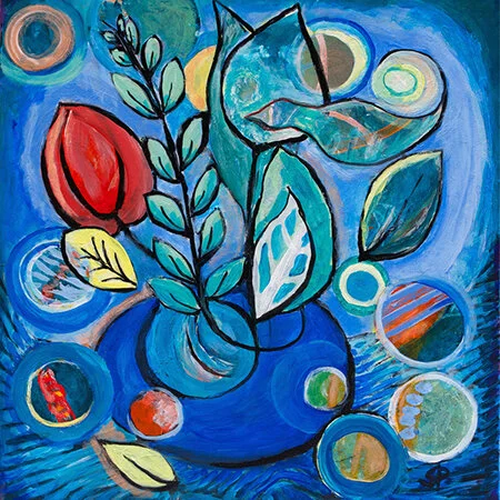 Blue Vase