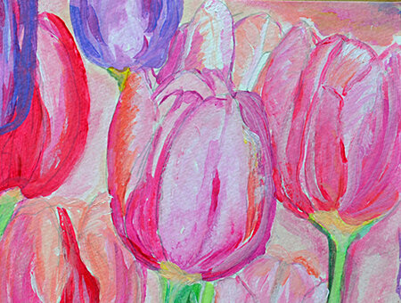 Tulips - Watercolor