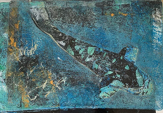 Koi Fish Print
