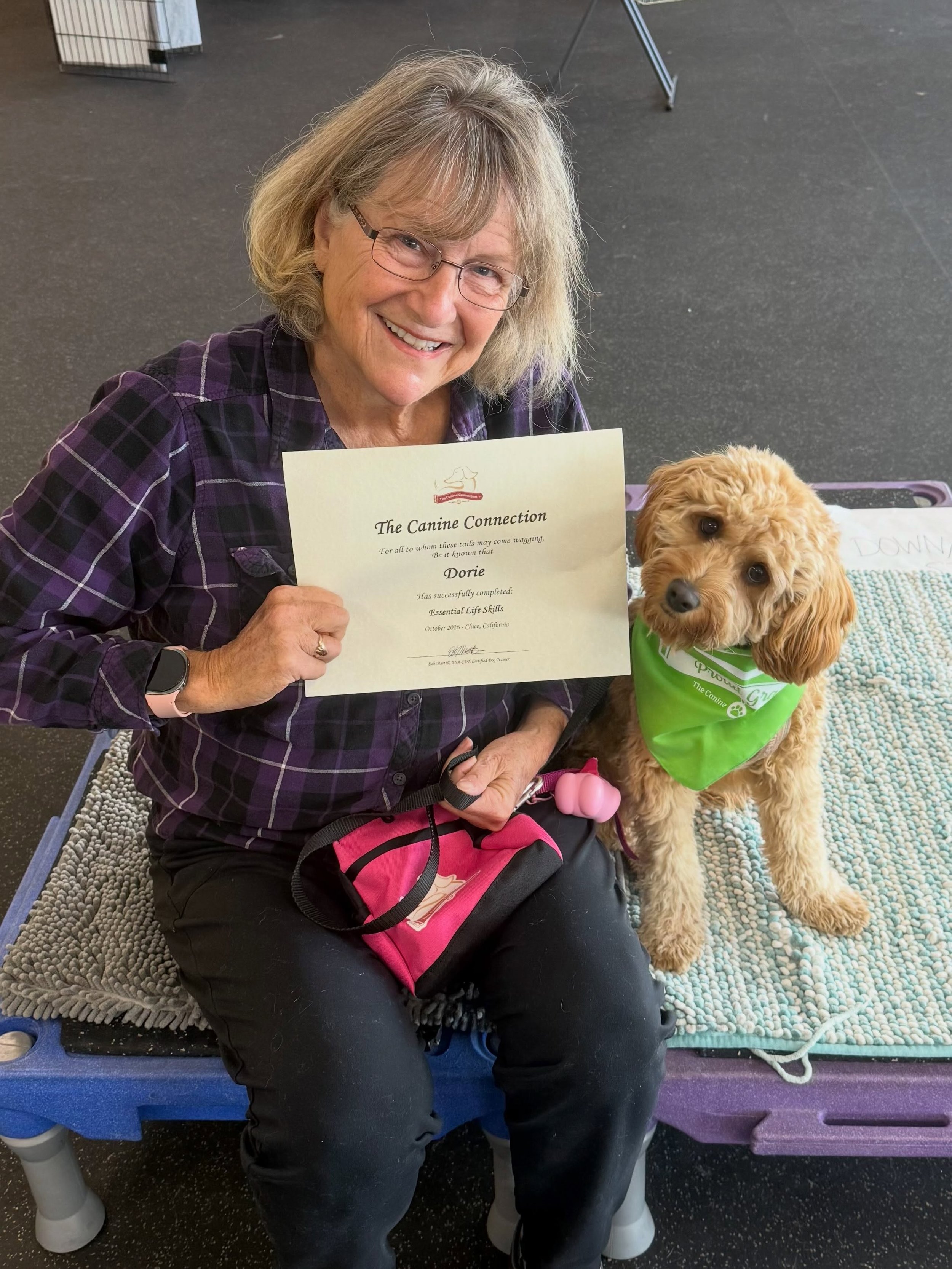 We&rsquo;re SOOOOO PROUD of Friday&rsquo;s grads from our foundation curriculum.
This was a mixed group with some Puppy Kindergartners and some Life Skills teens and young adults. The pups and their peeps were awsome - and cute! - just look at these 