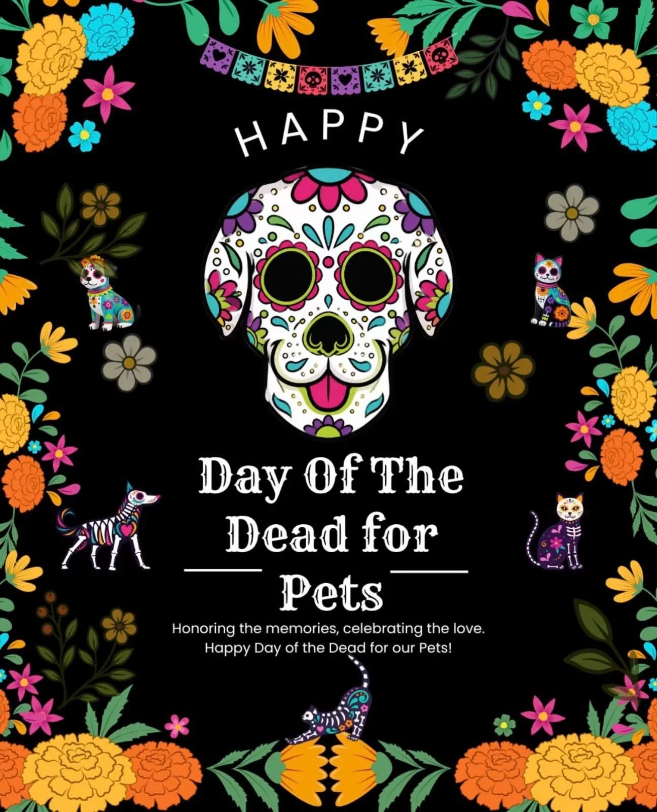 October 27 is &ldquo;Day of the Dead for Pets,&rdquo; when we remember our departed pets and feel their spirits still with us. If you&rsquo;d like to, please share the name and a photo of the pets&rsquo; names you are honoring today. How lucky are we