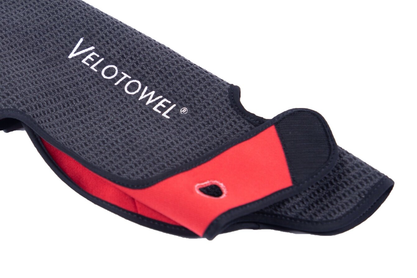 Peloton Accessories, indoor cycling essentials, Velotowel FrameWrap, exercise bike accessories