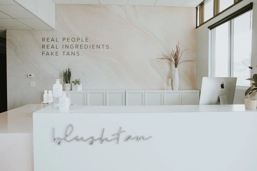 storefront of Blushtan San Diego