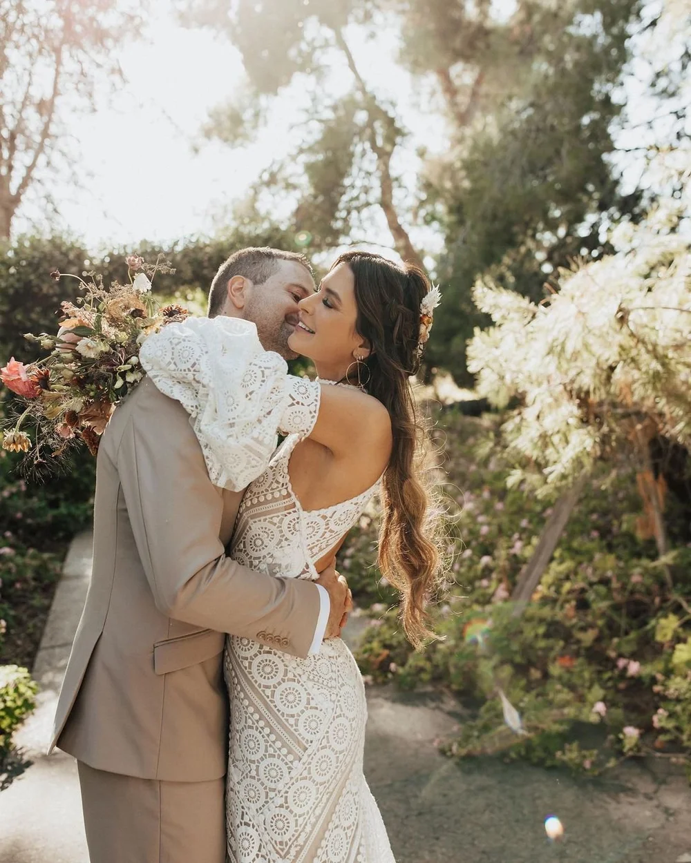 Beautiful Garden Wedding — BlushTan San Diego's Best Organic Airbrush Spray Tanning Salon