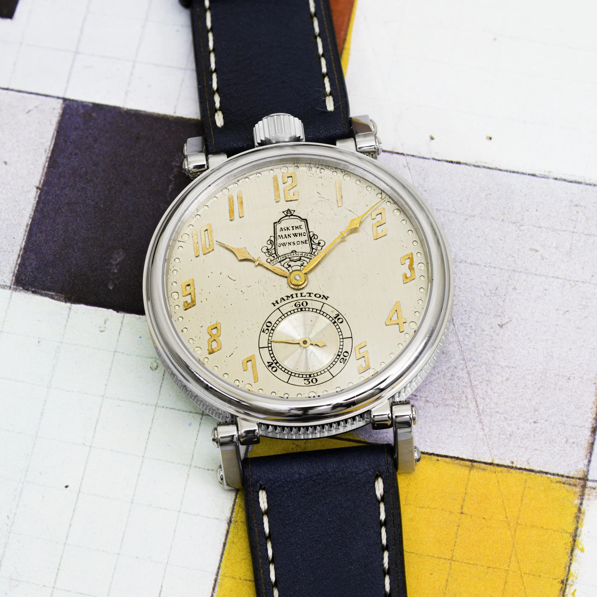 Hamilton pocket watch conversion