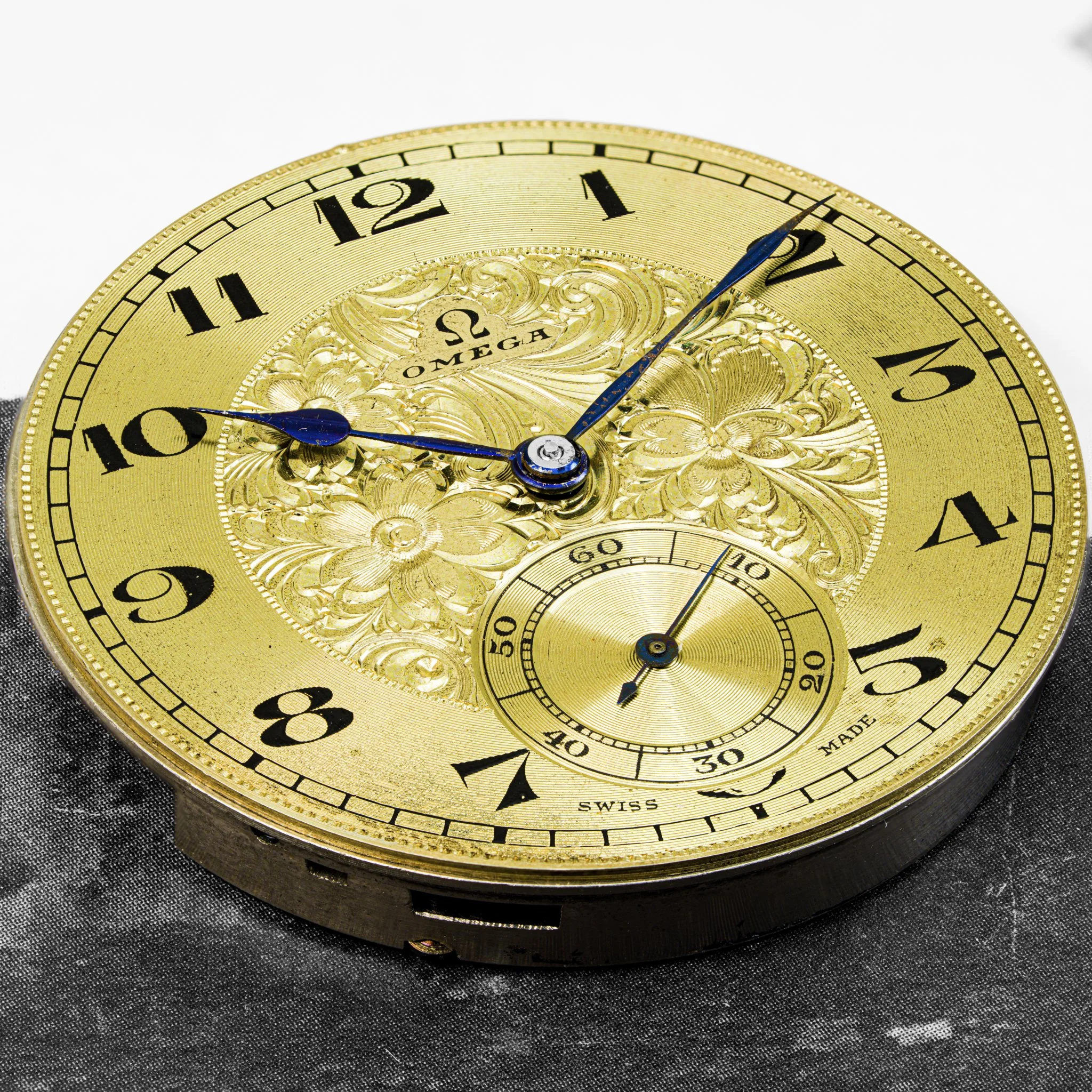 Omega pocket watch conversion