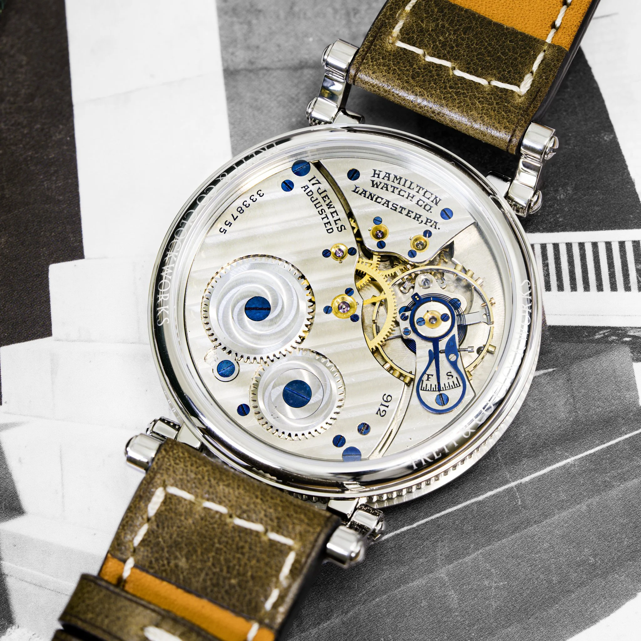 Hamilton pocket watch conversion