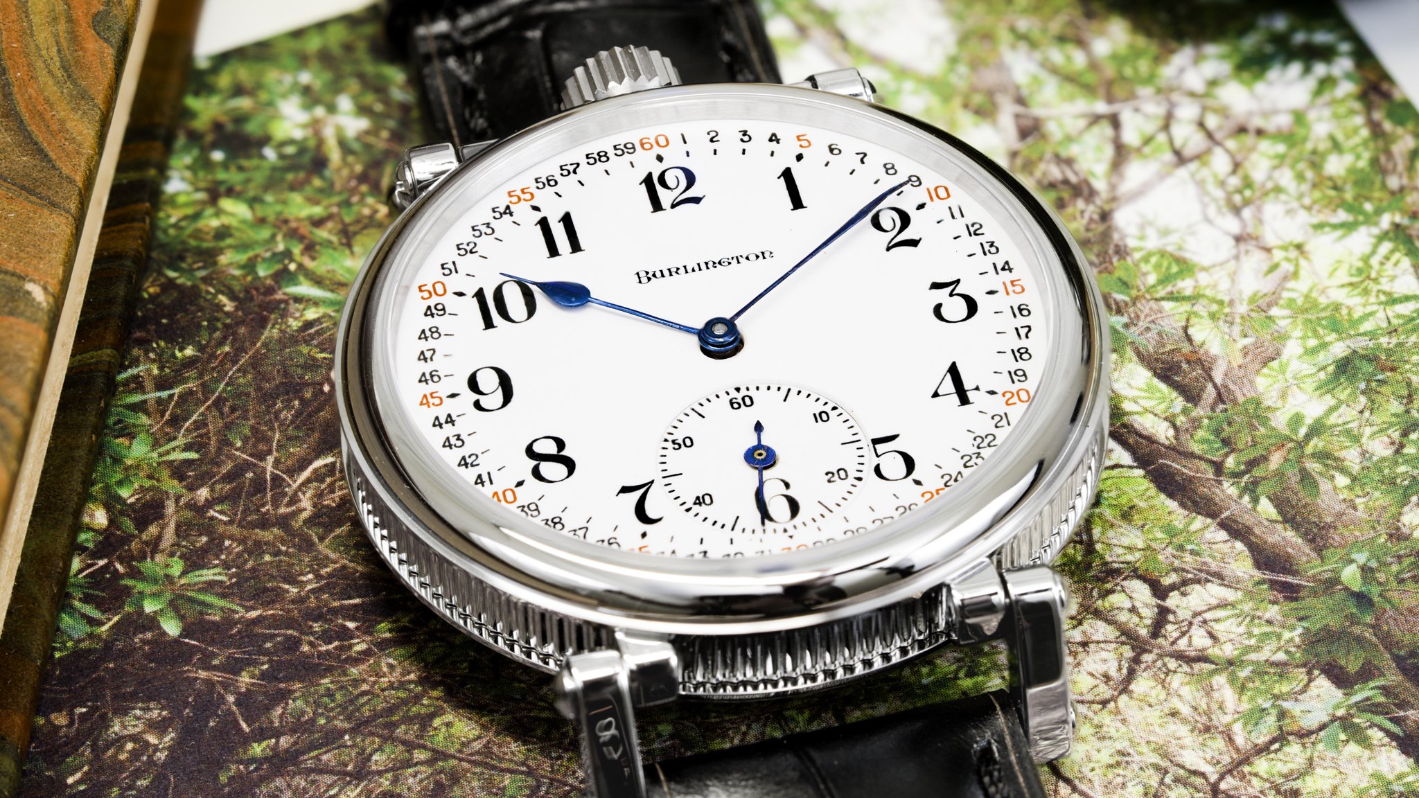 Burlington pocket watch conversion