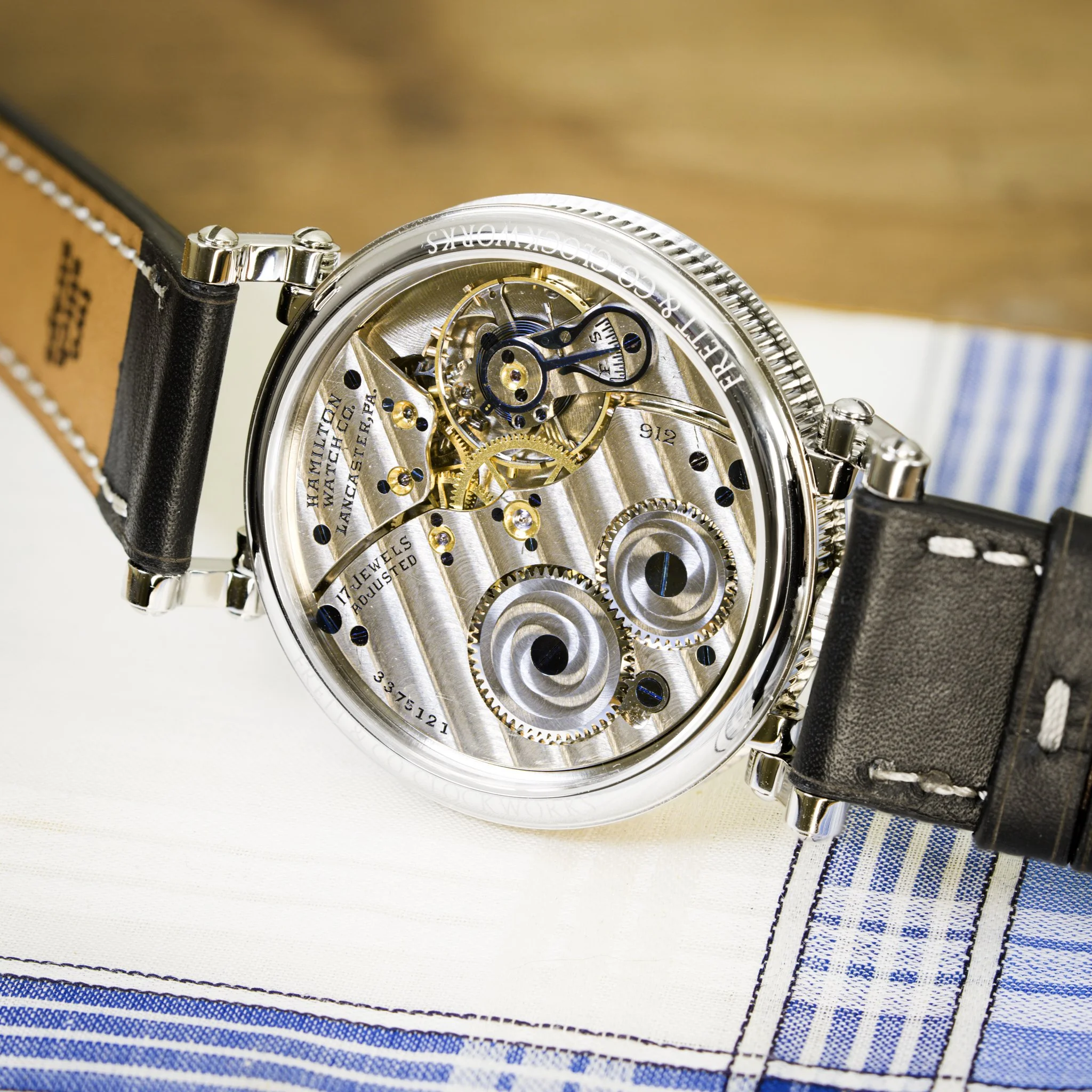 Hamilton pocket watch conversion