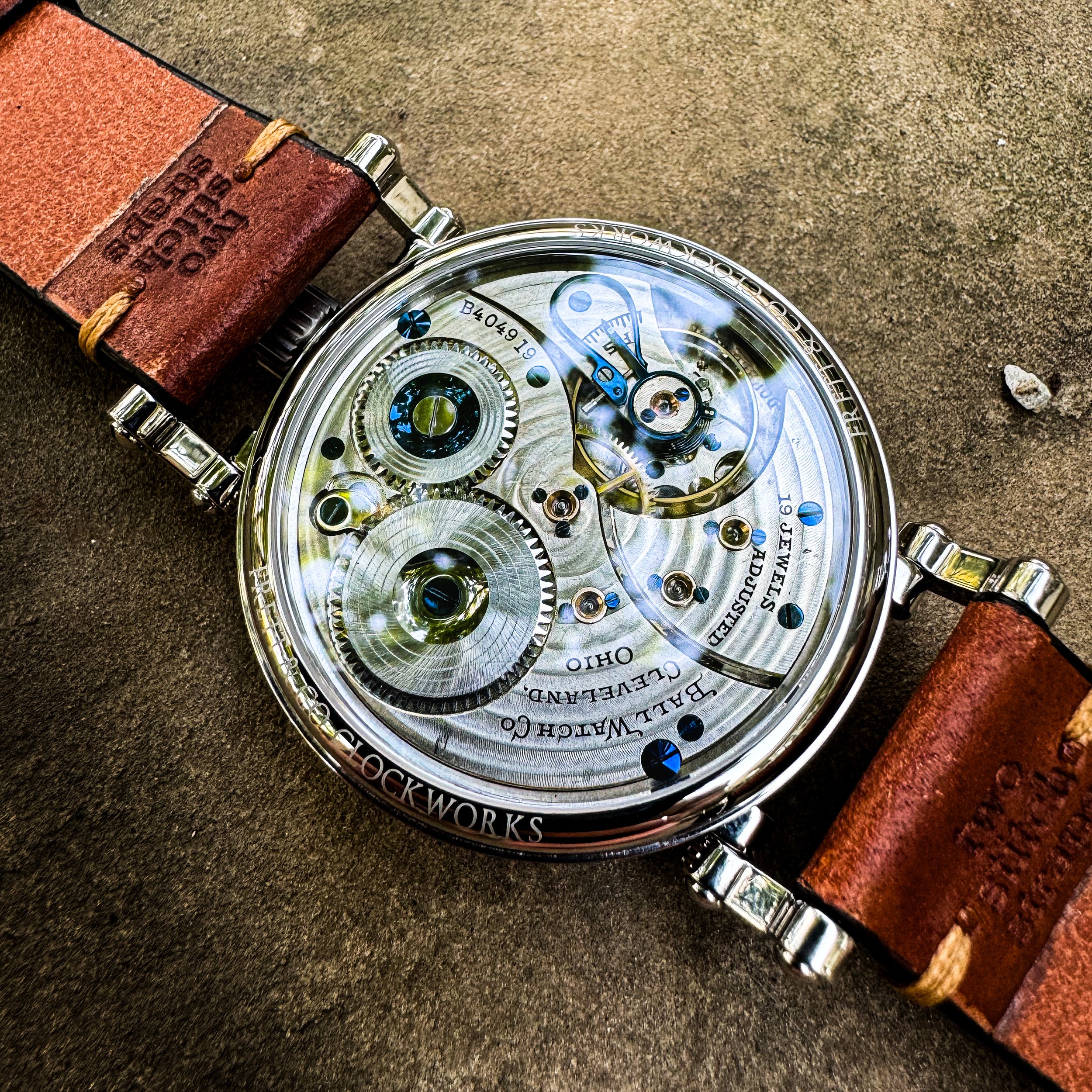 Ball pocket watch conversion