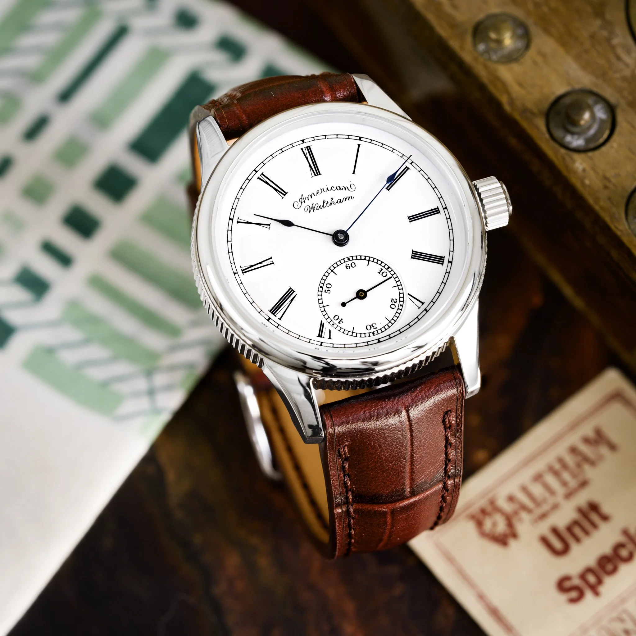 Waltham pocket watch conversion
