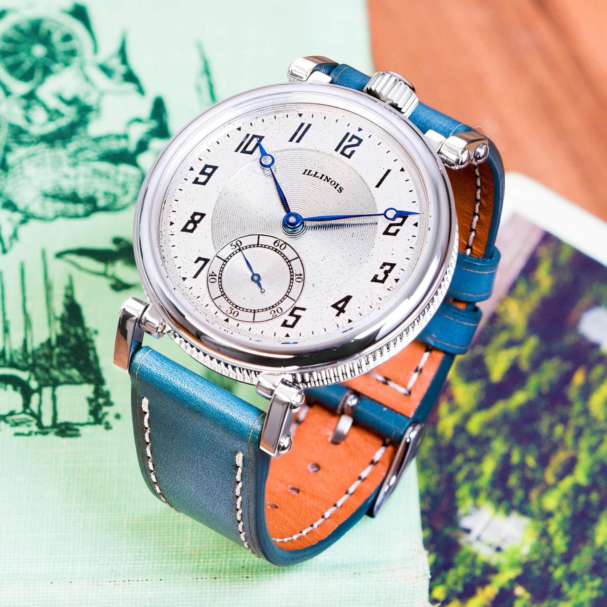 Illinois pocket watch conversion