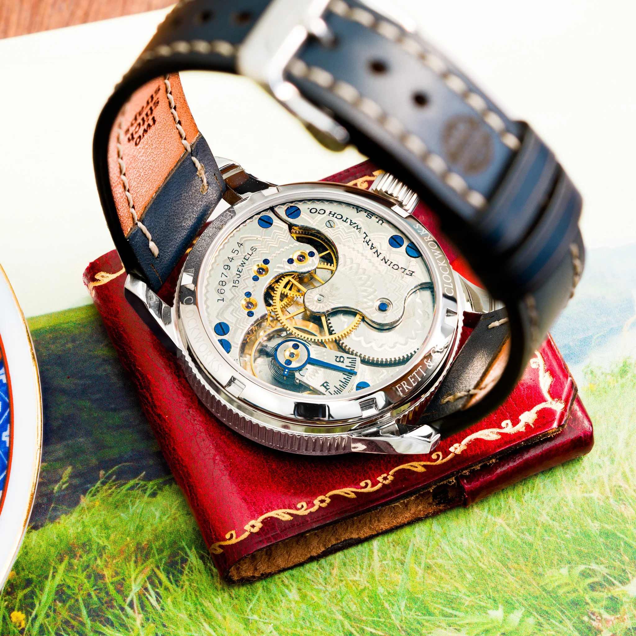 Elgin pocket watch conversion