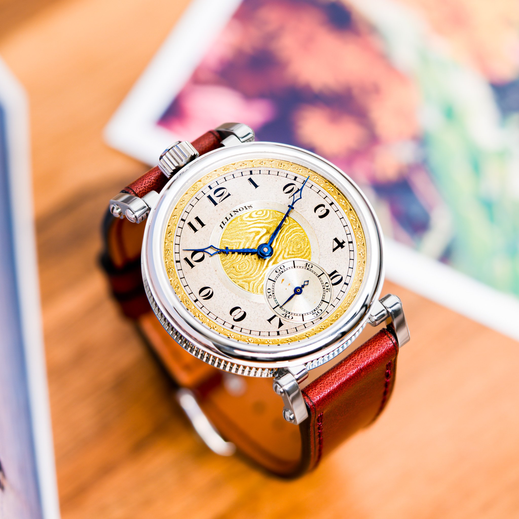 Illinois pocket watch conversion