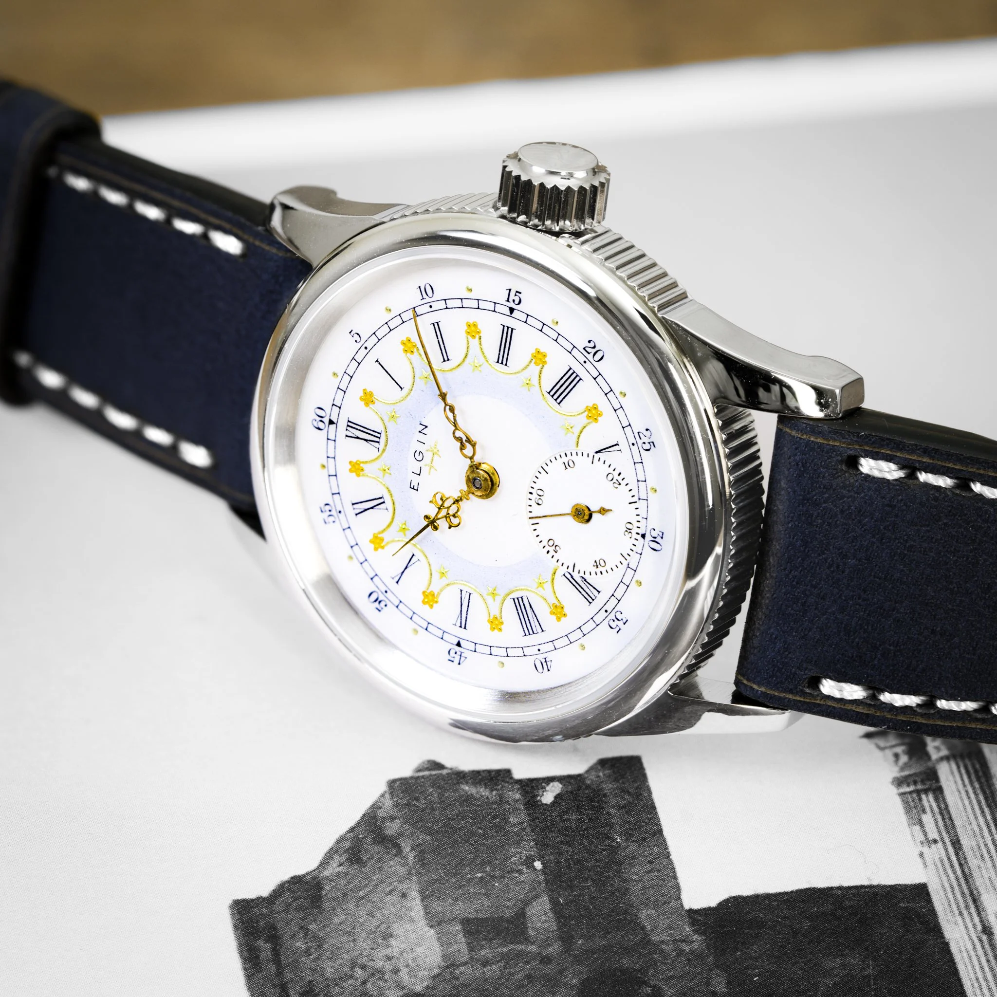Elgin pocket watch conversion