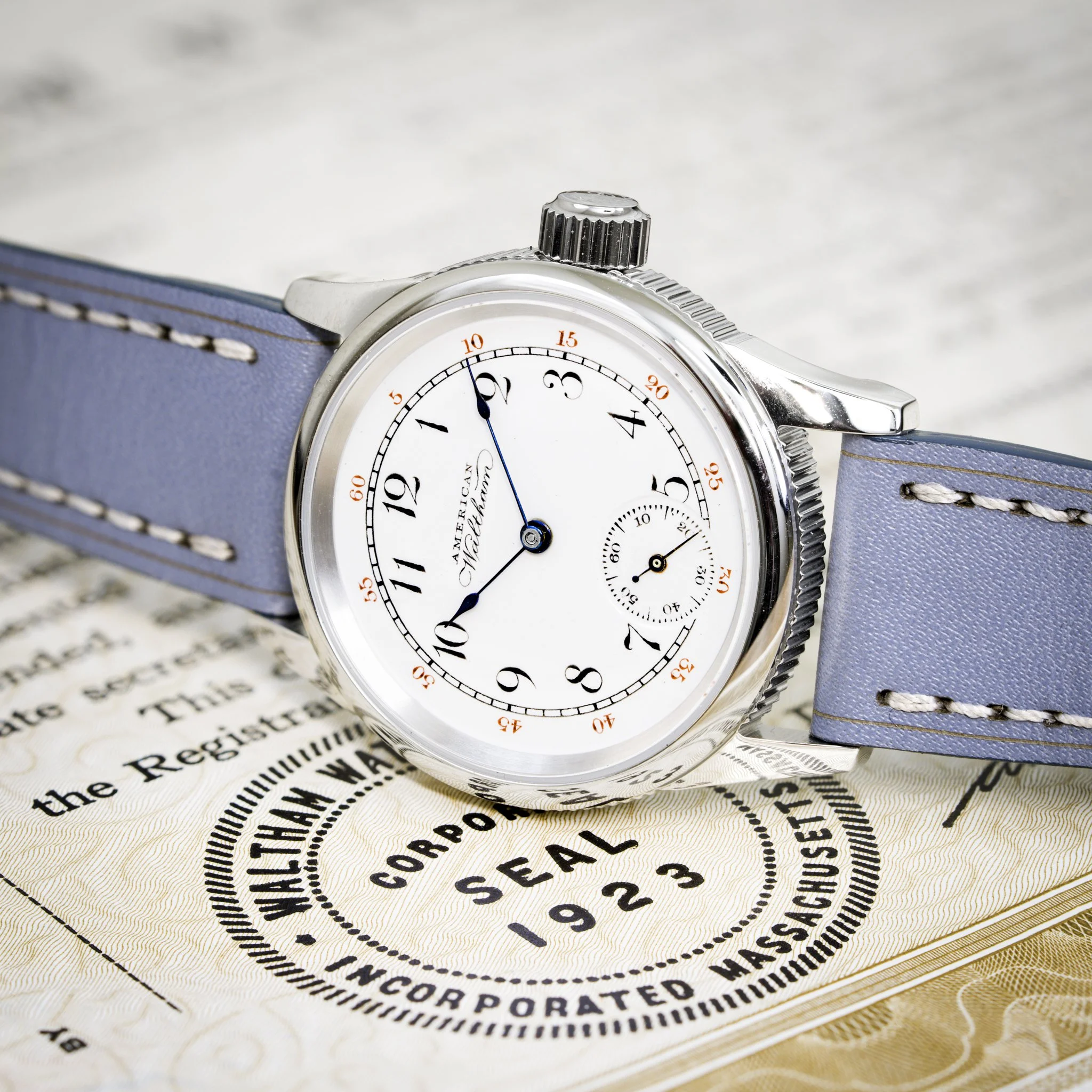 Waltham pocket watch conversion