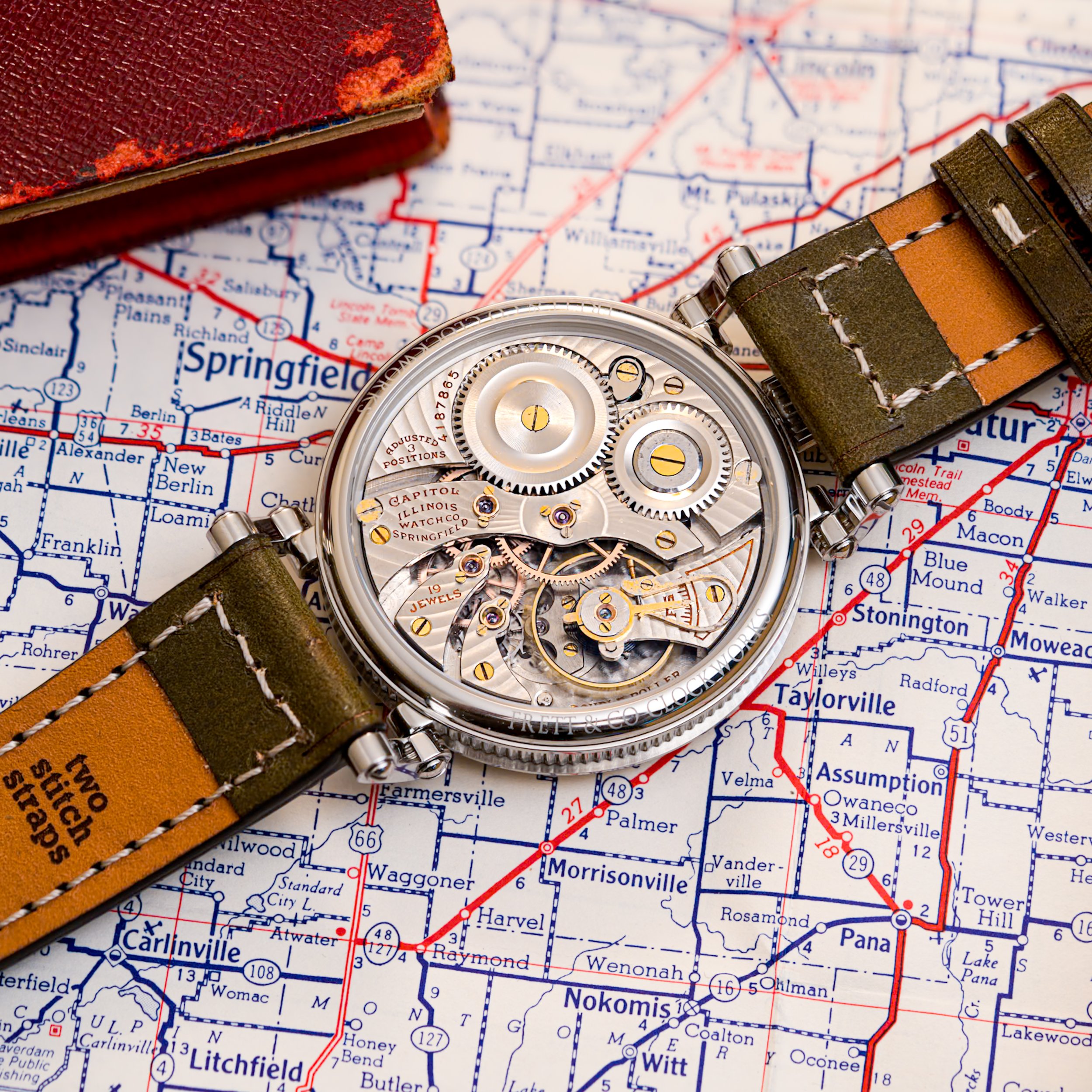 Illinois pocket watch conversion