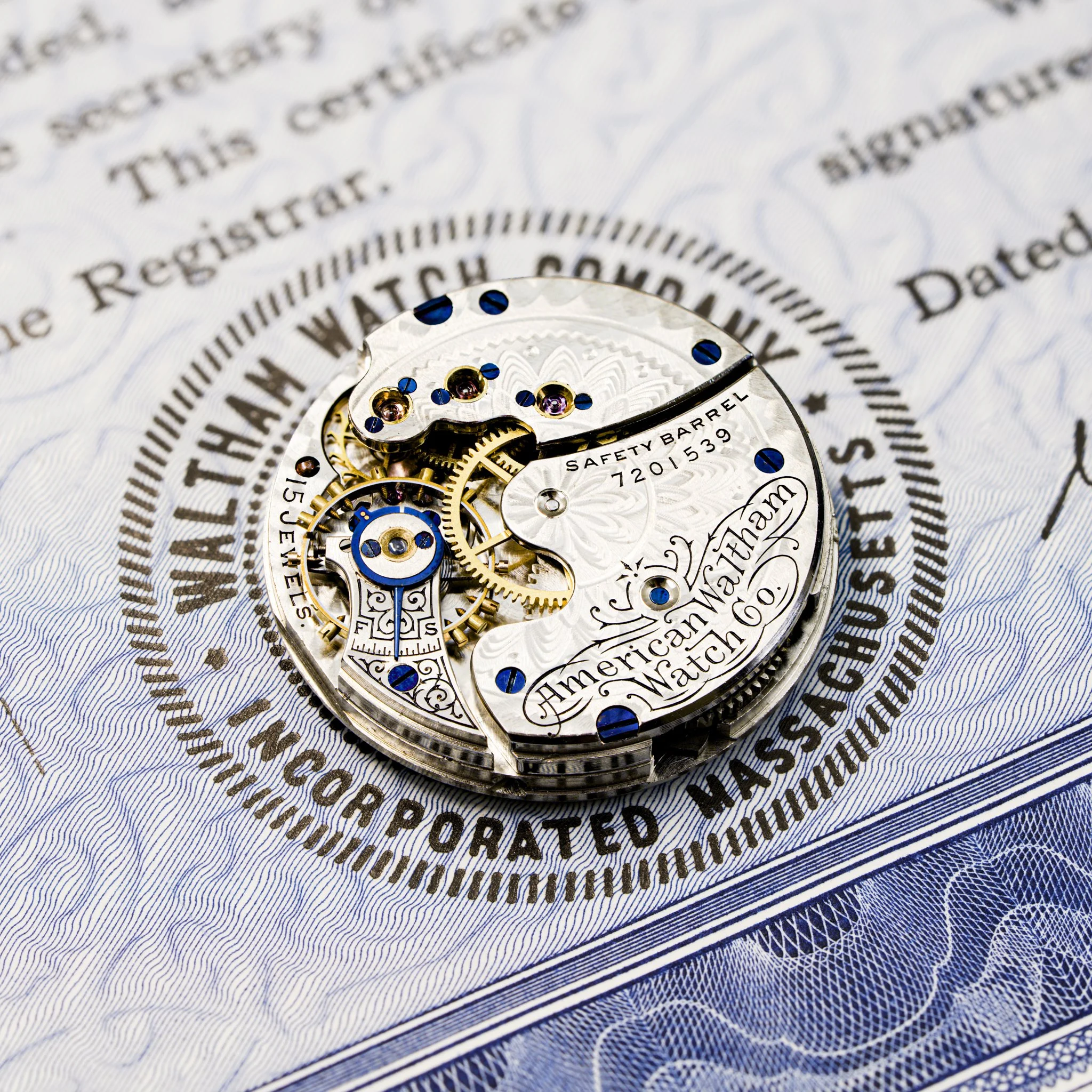 Waltham pocket watch conversion