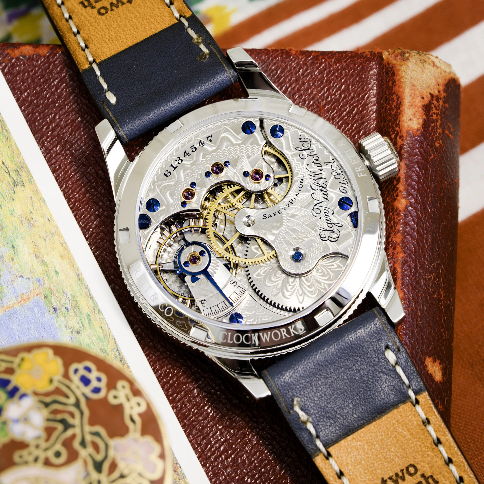 Elgin pocket watch conversion