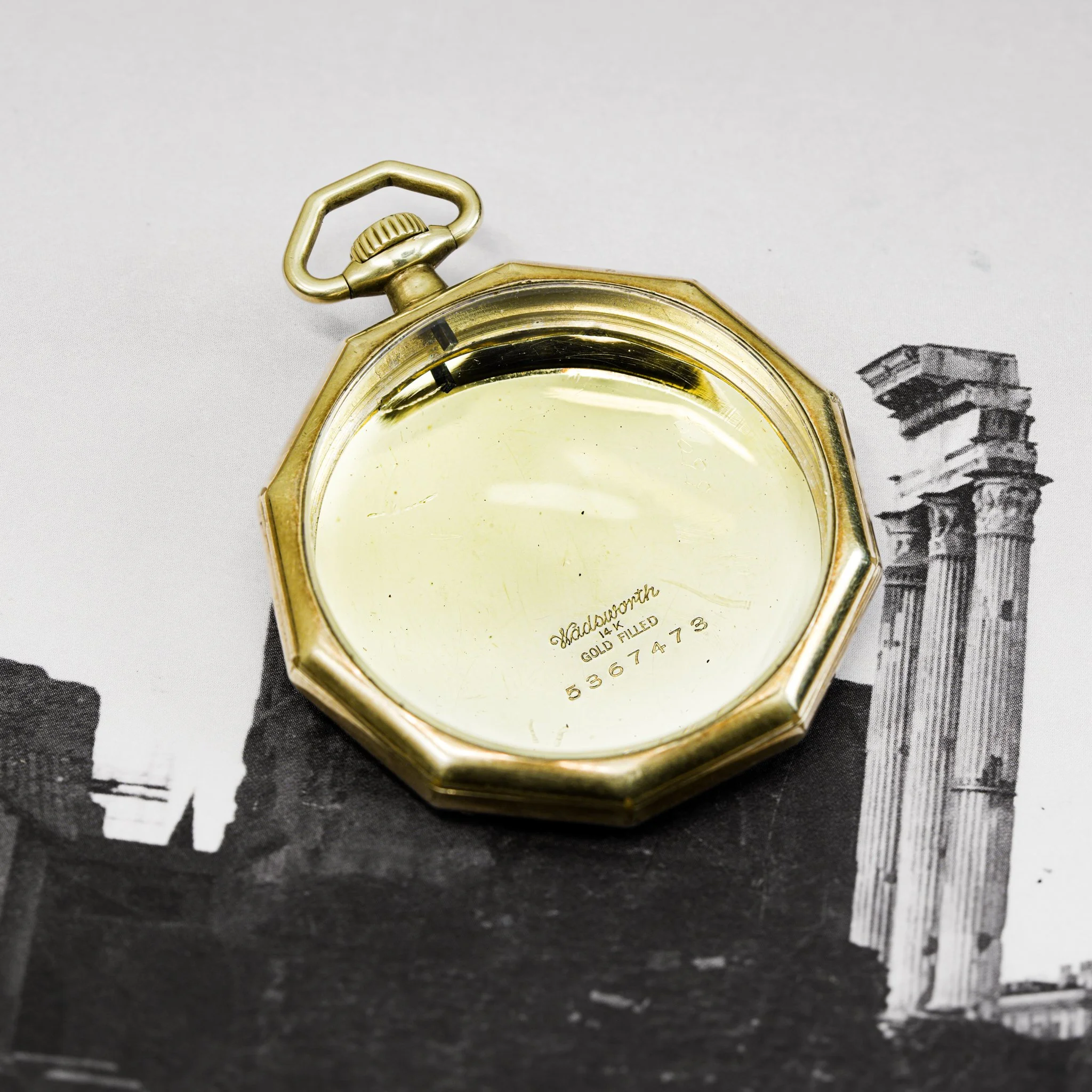 Omega pocket watch conversion