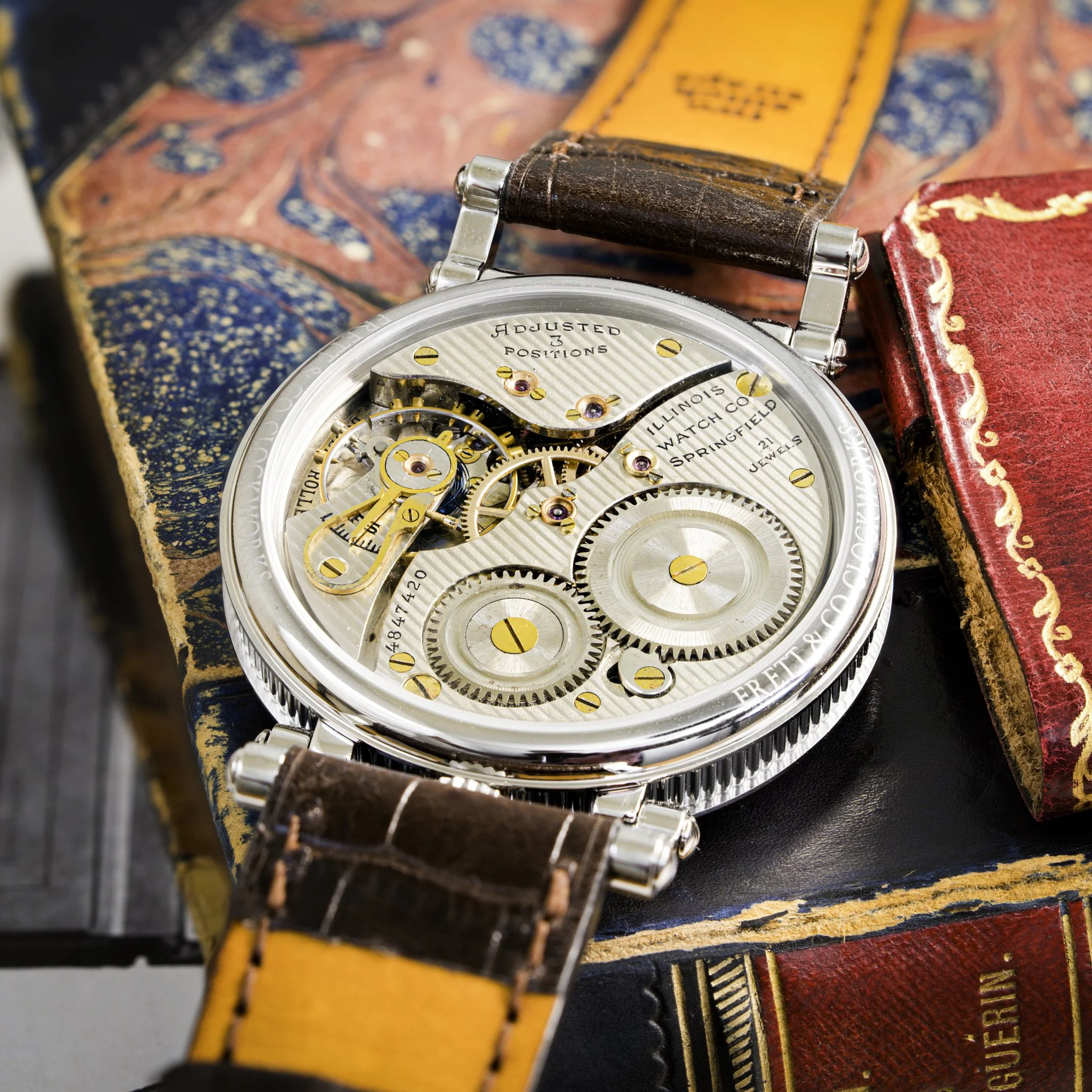 Illinois pocket watch conversion