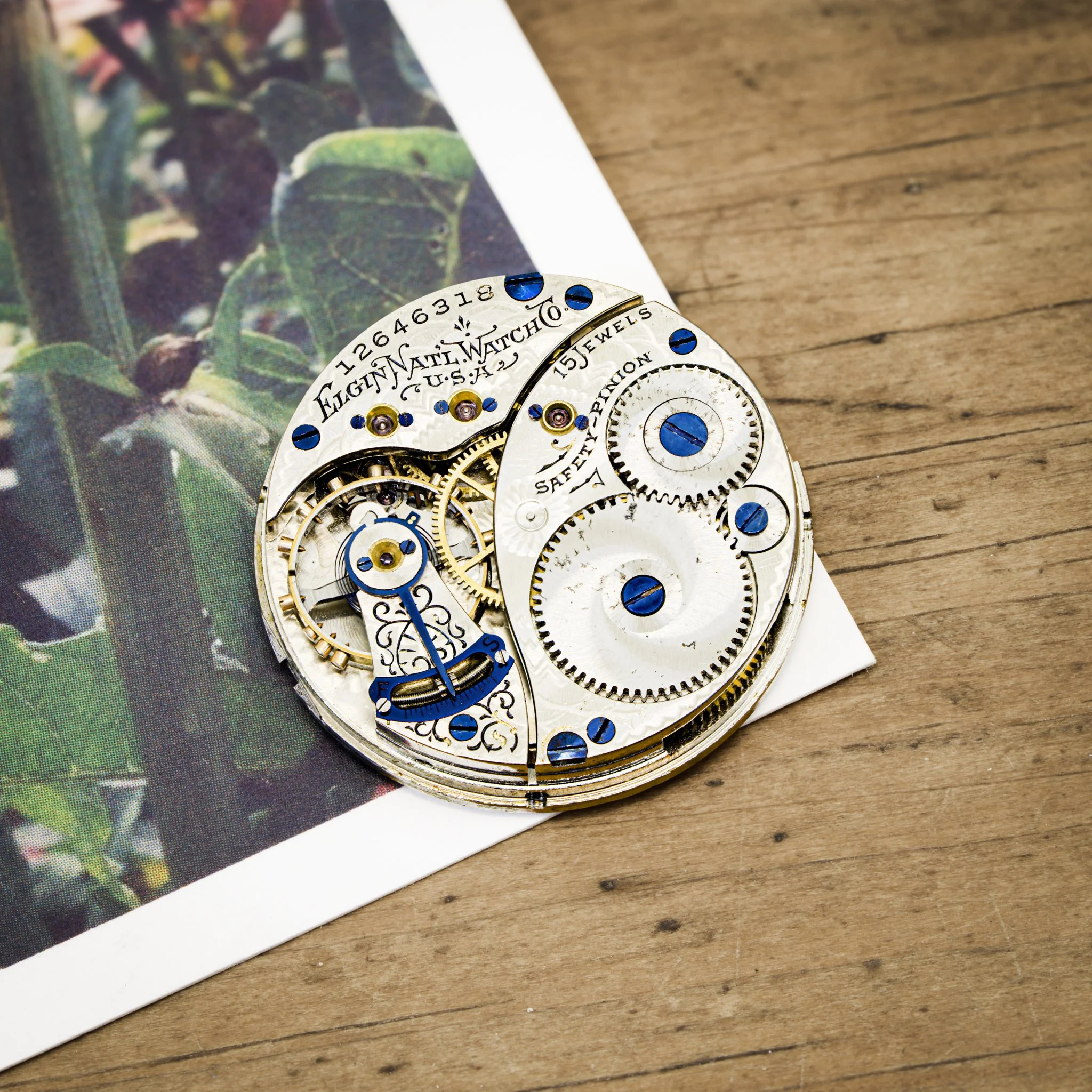 Elgin pocket watch conversion