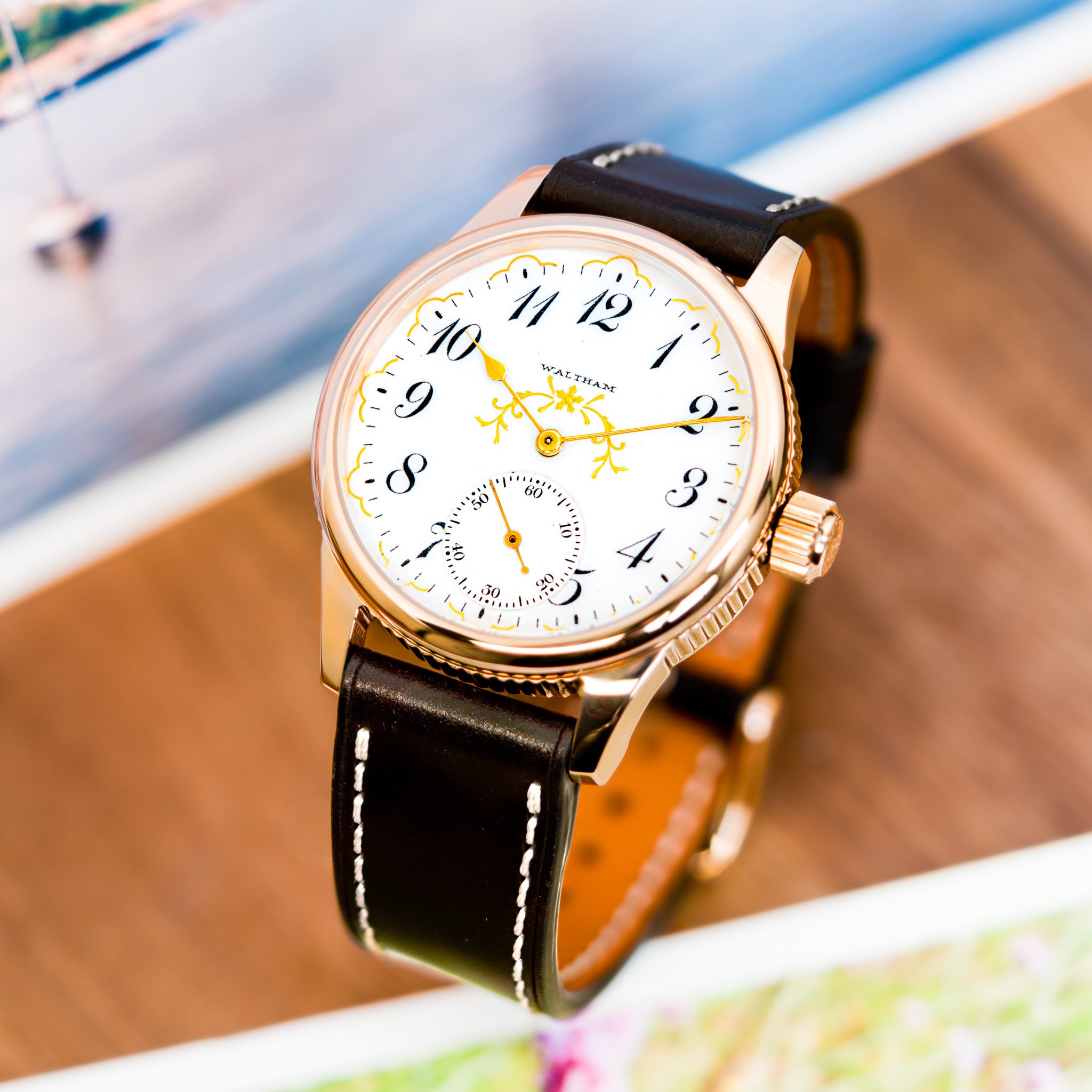 Waltham pocket watch conversion