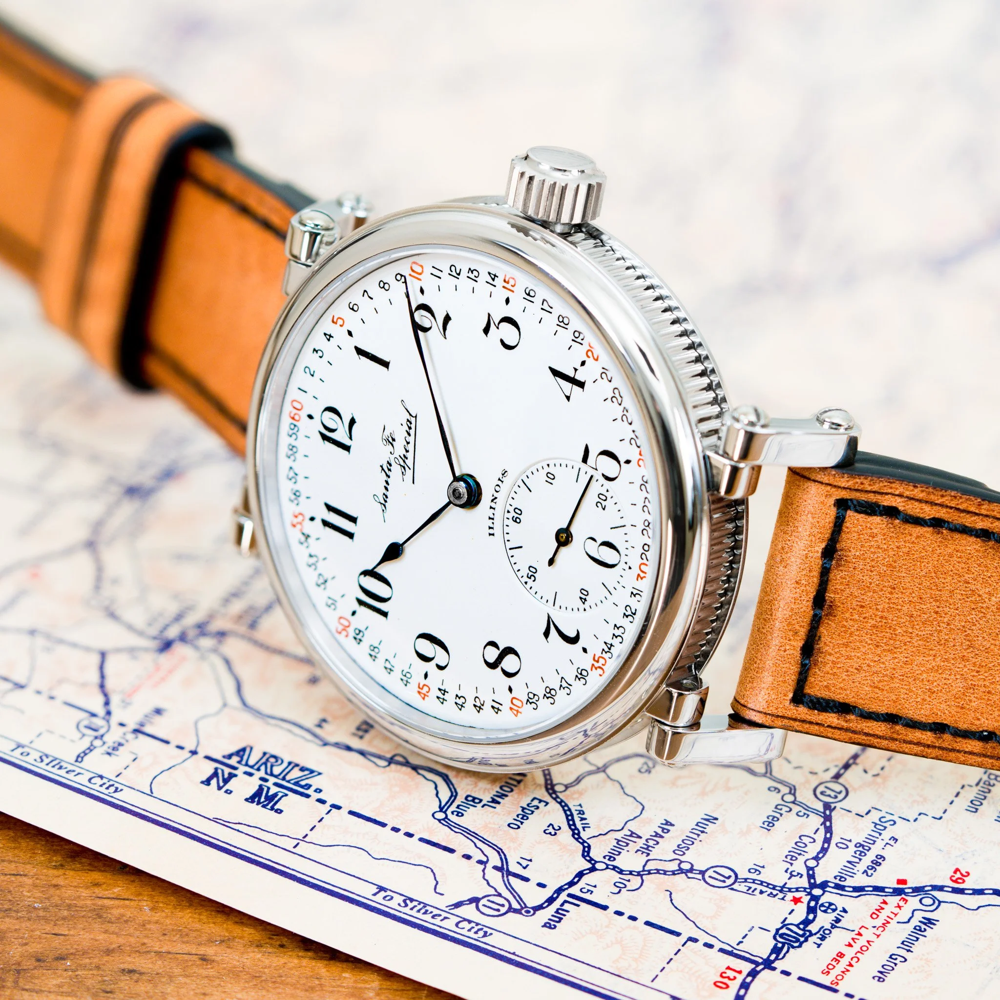 Illinois pocket watch conversion