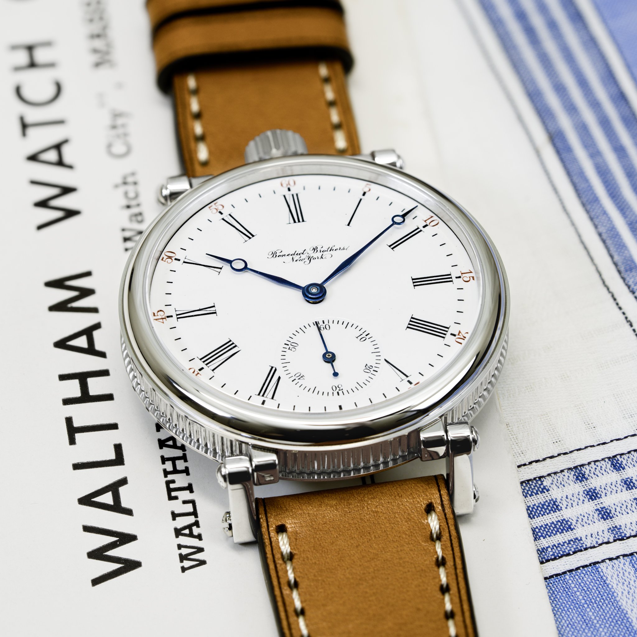 Waltham pocket watch conversion