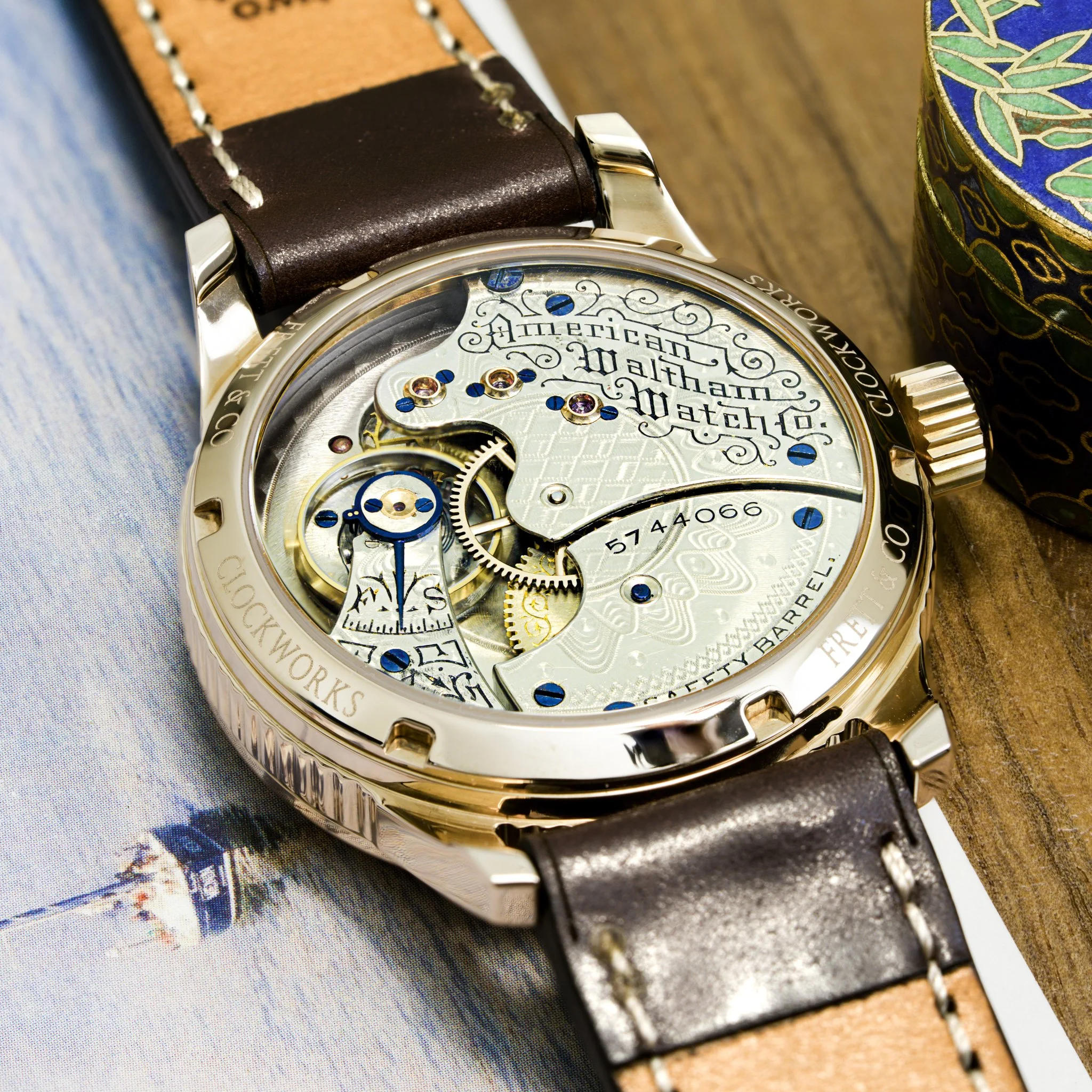 Waltham pocket watch conversion