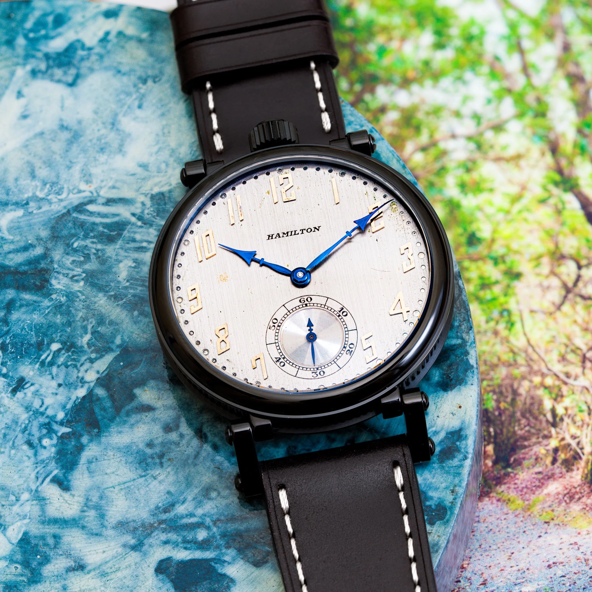 Hamilton pocket watch conversion — Frett & Co Clockworks