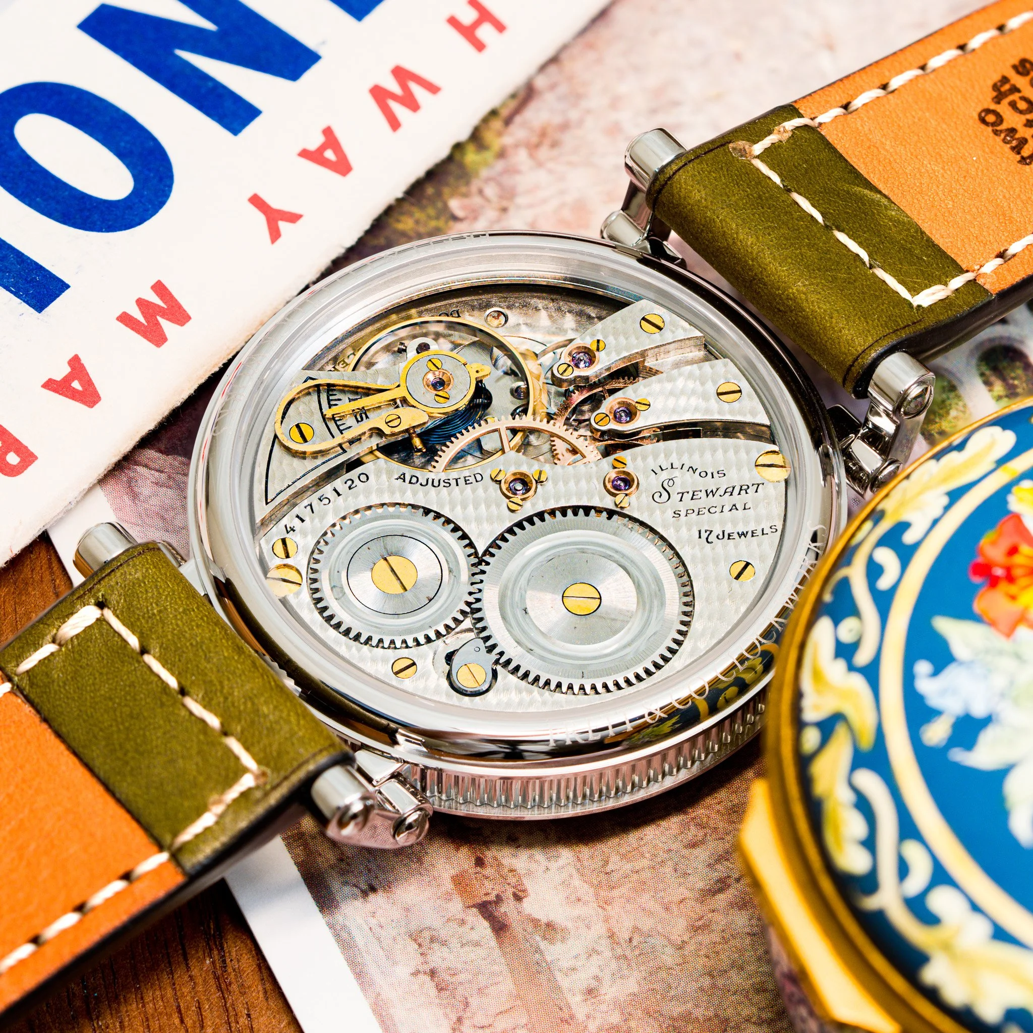 Illinois pocket watch conversion