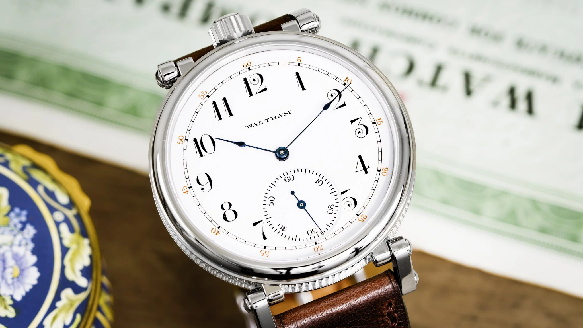 Waltham pocket watch conversion