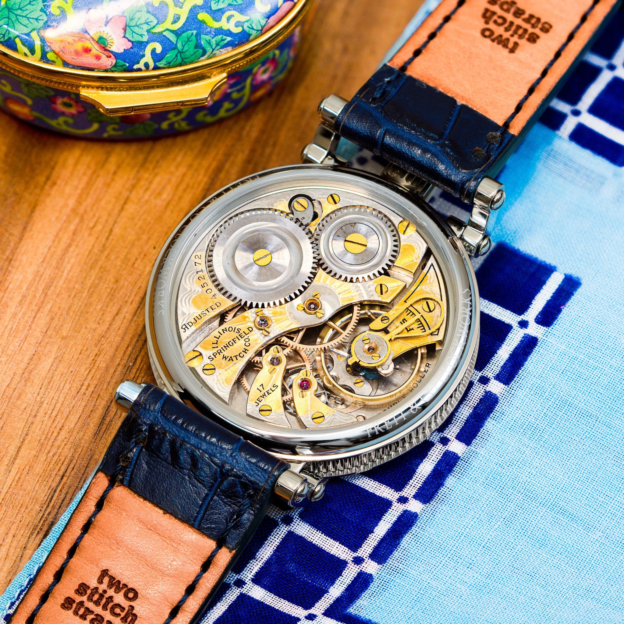 Illinois pocket watch conversion — Frett & Co Clockworks