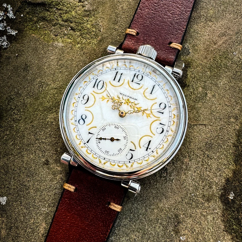 Waltham Royal from 1913 with a Fancy Dial — Frett & Co Clockworks