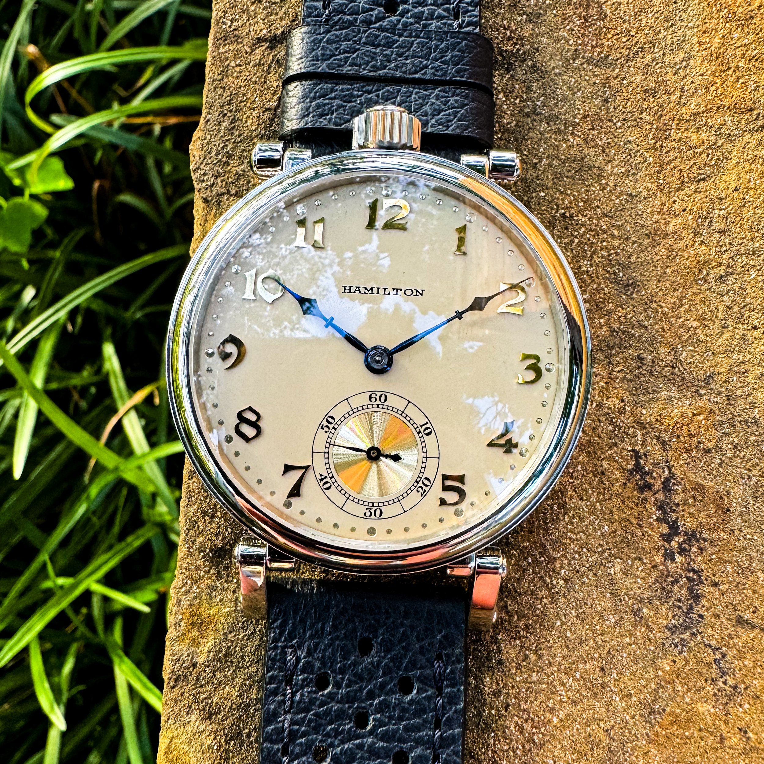 Hamilton pocket watch conversion