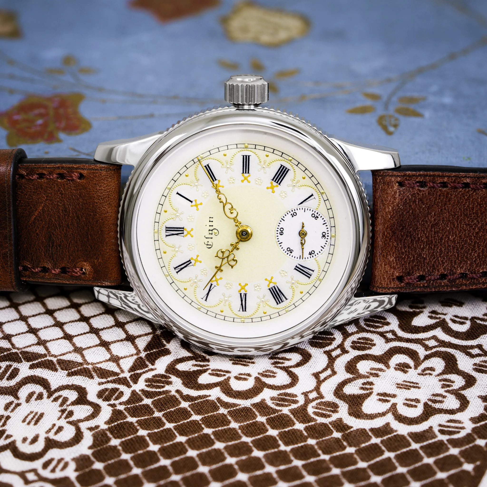 Elgin pocket watch conversion