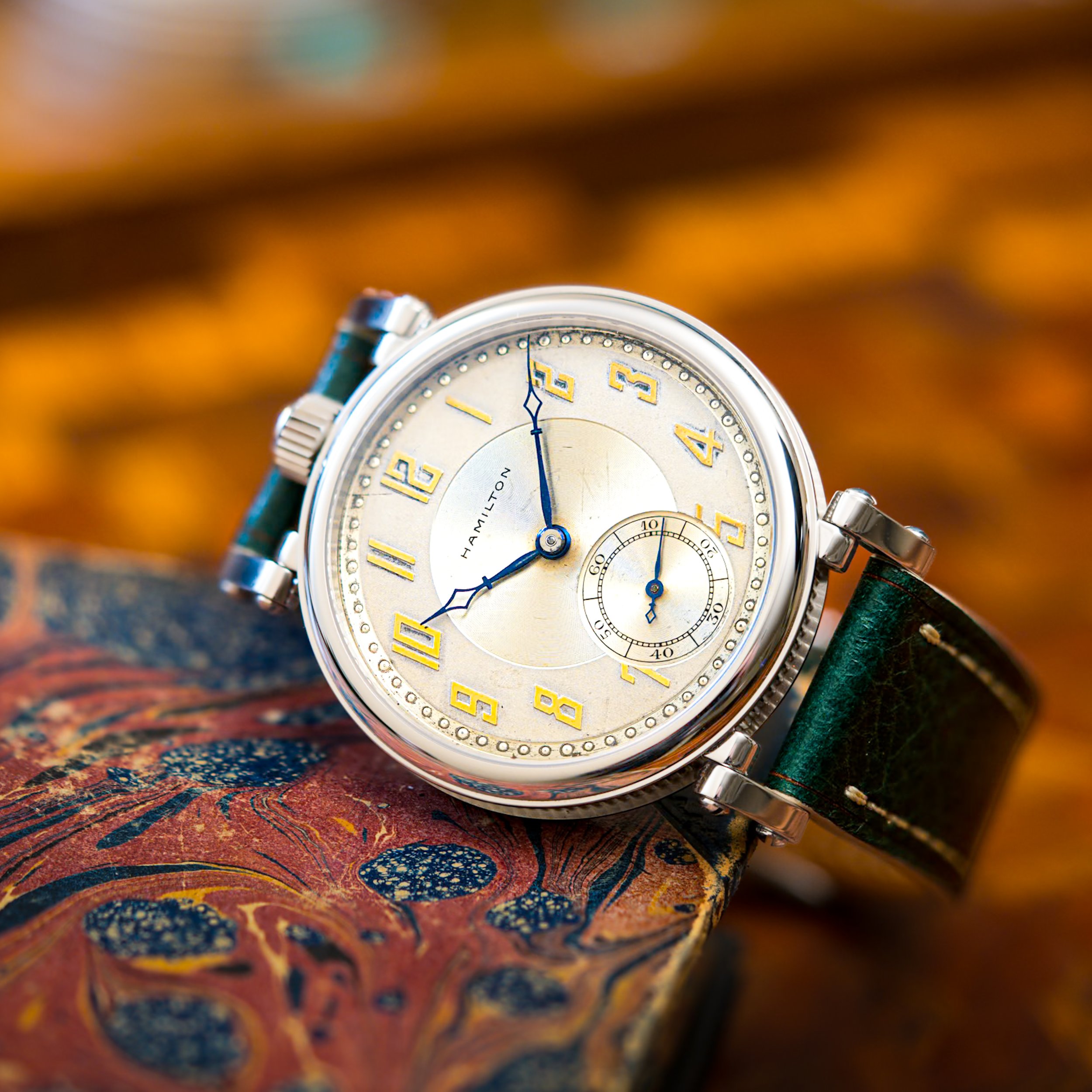 Hamilton pocket watch conversion