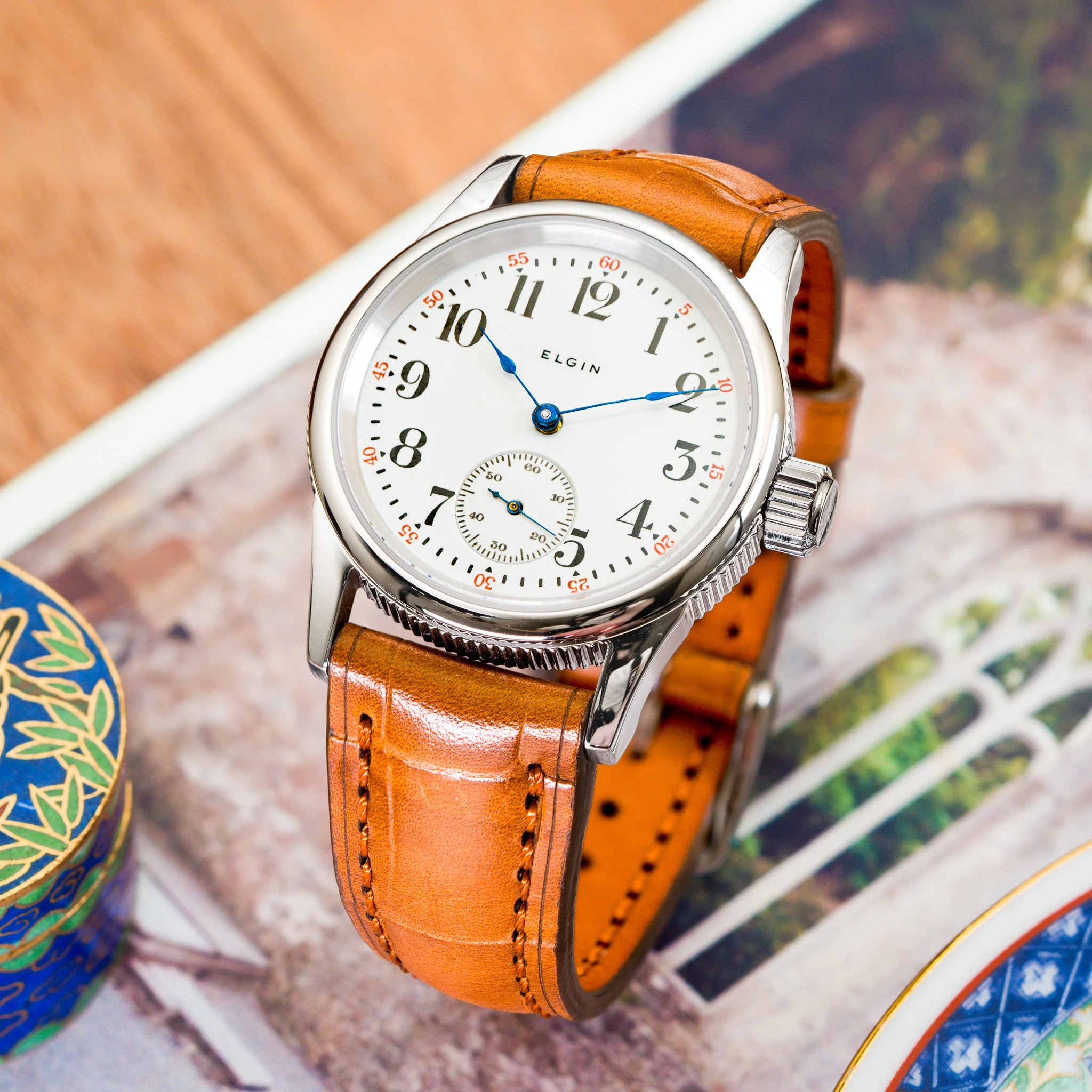 Elgin pocket watch conversion