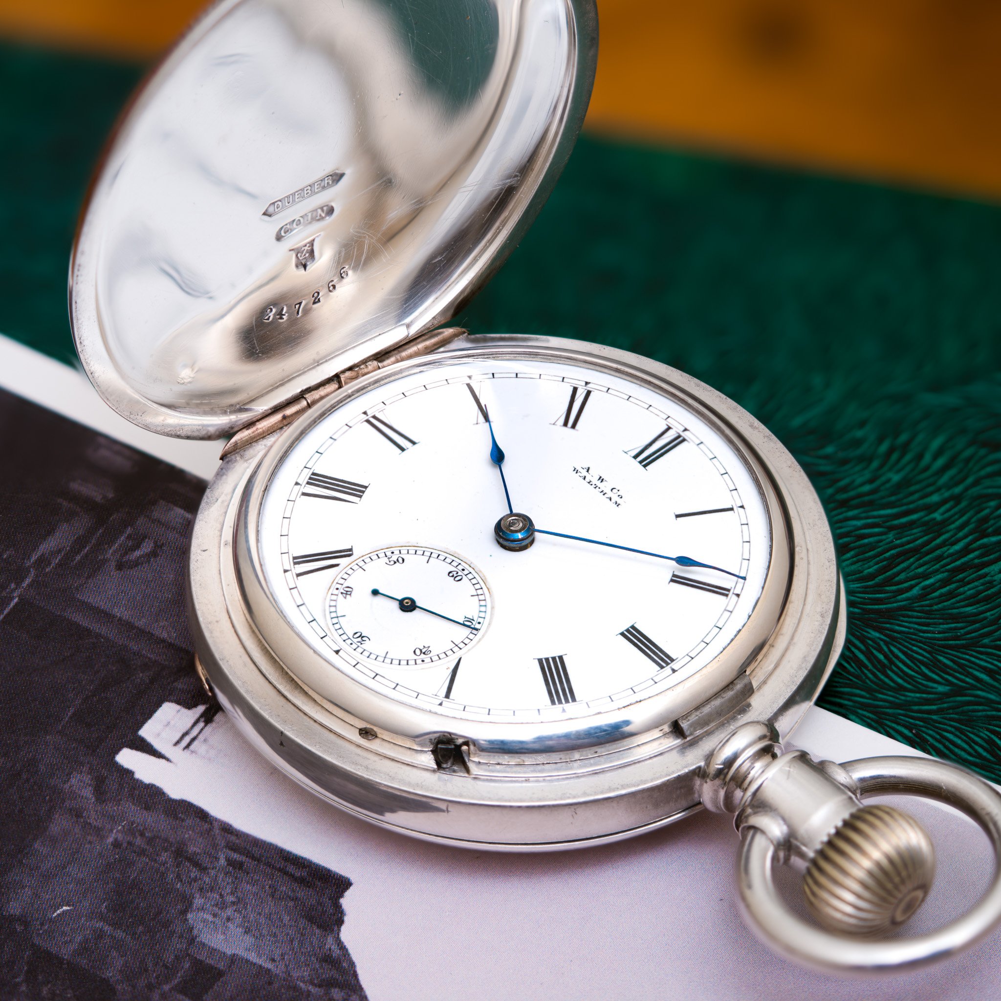 Waltham pocket watch conversion