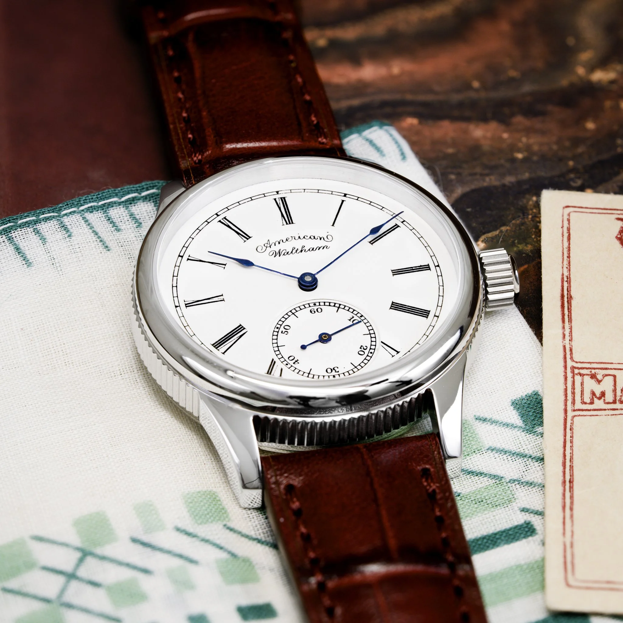 Waltham pocket watch conversion