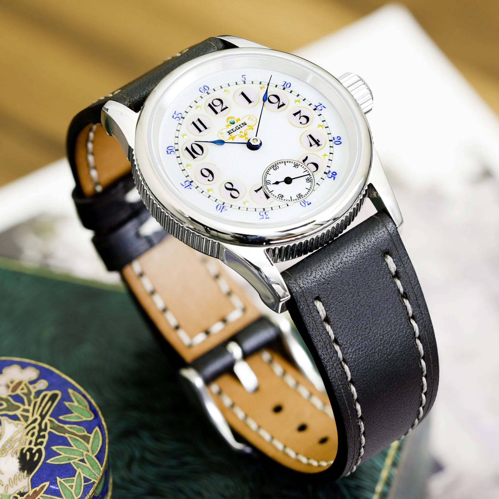 Elgin pocket watch conversion