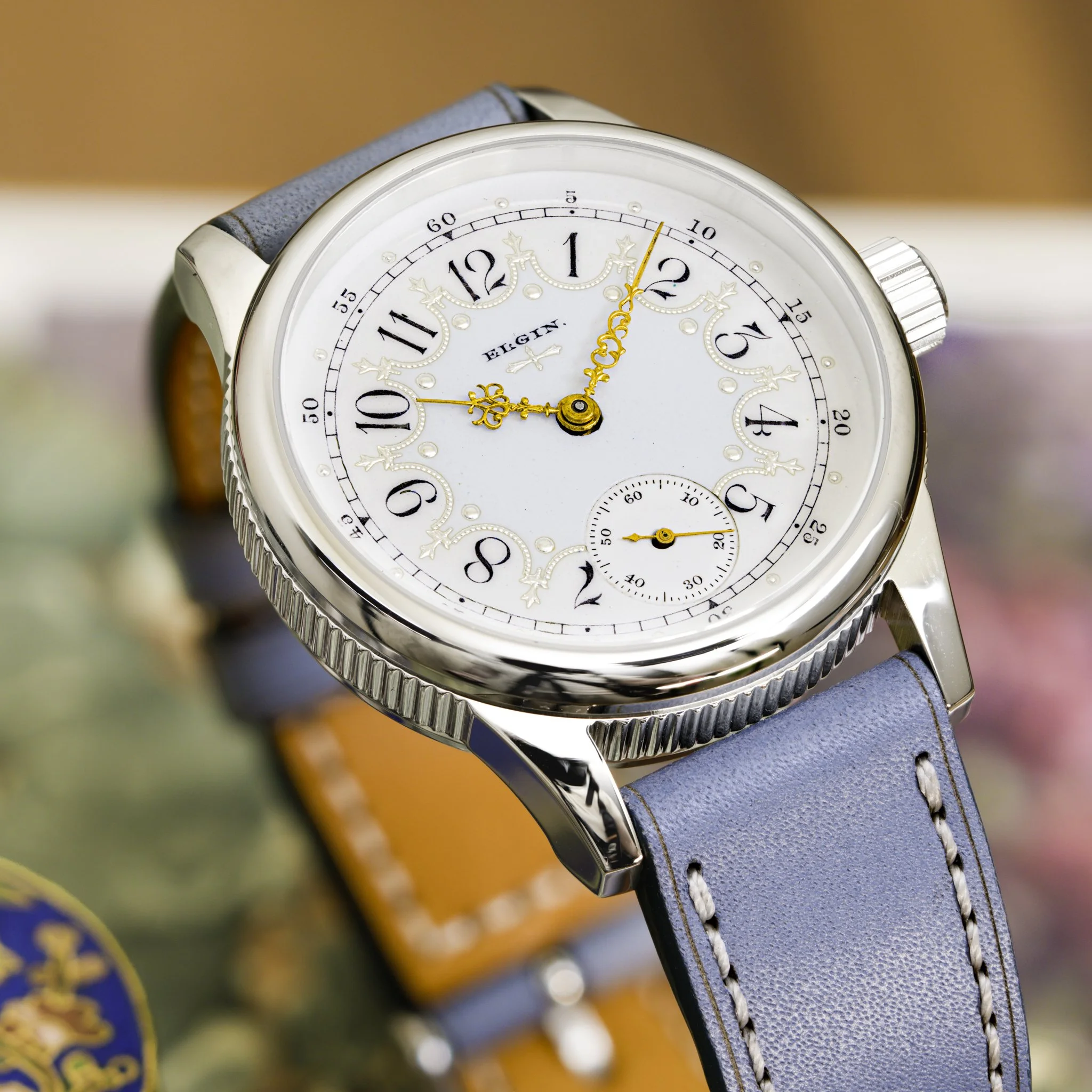 Elgin pocket watch conversion