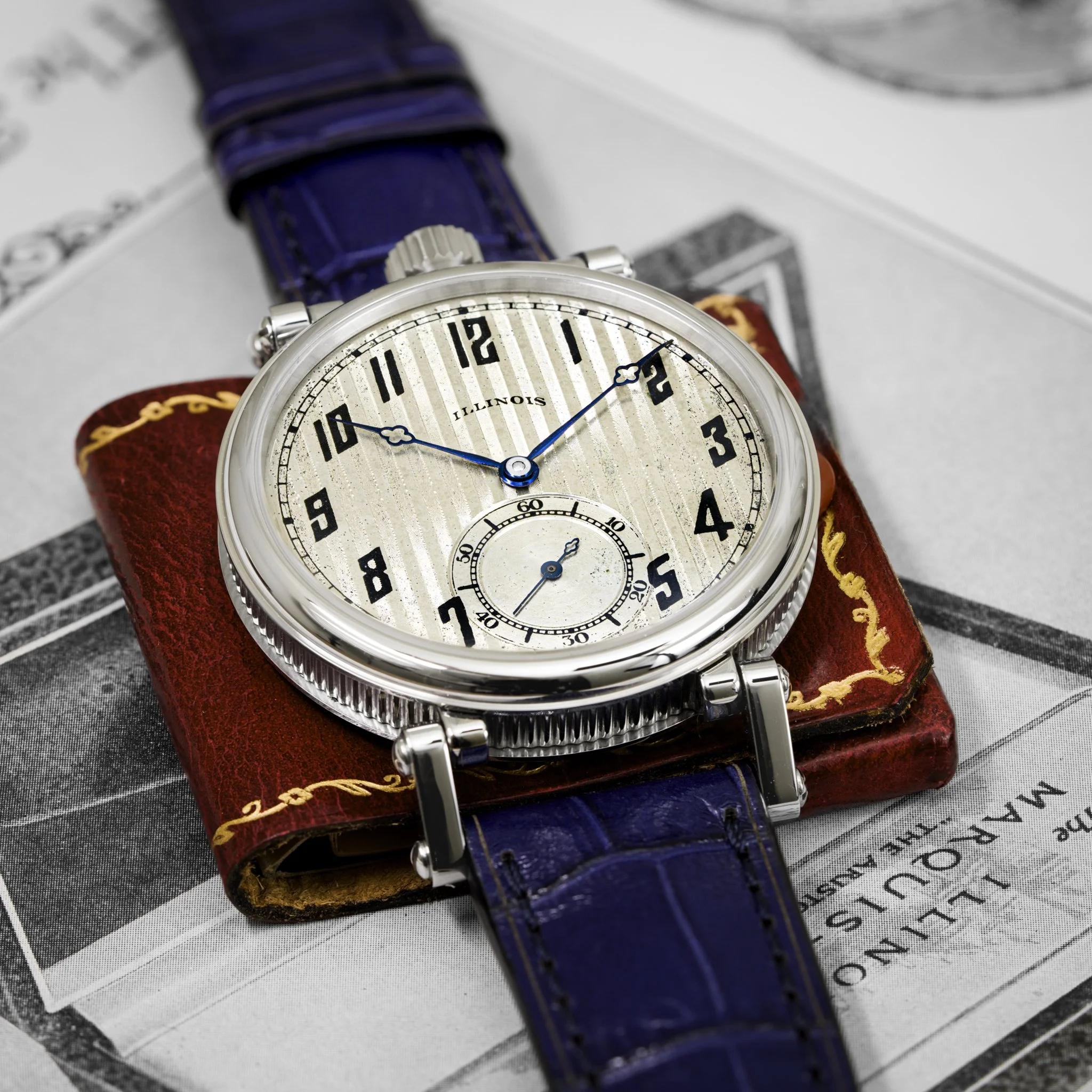 Illinois pocket watch conversion