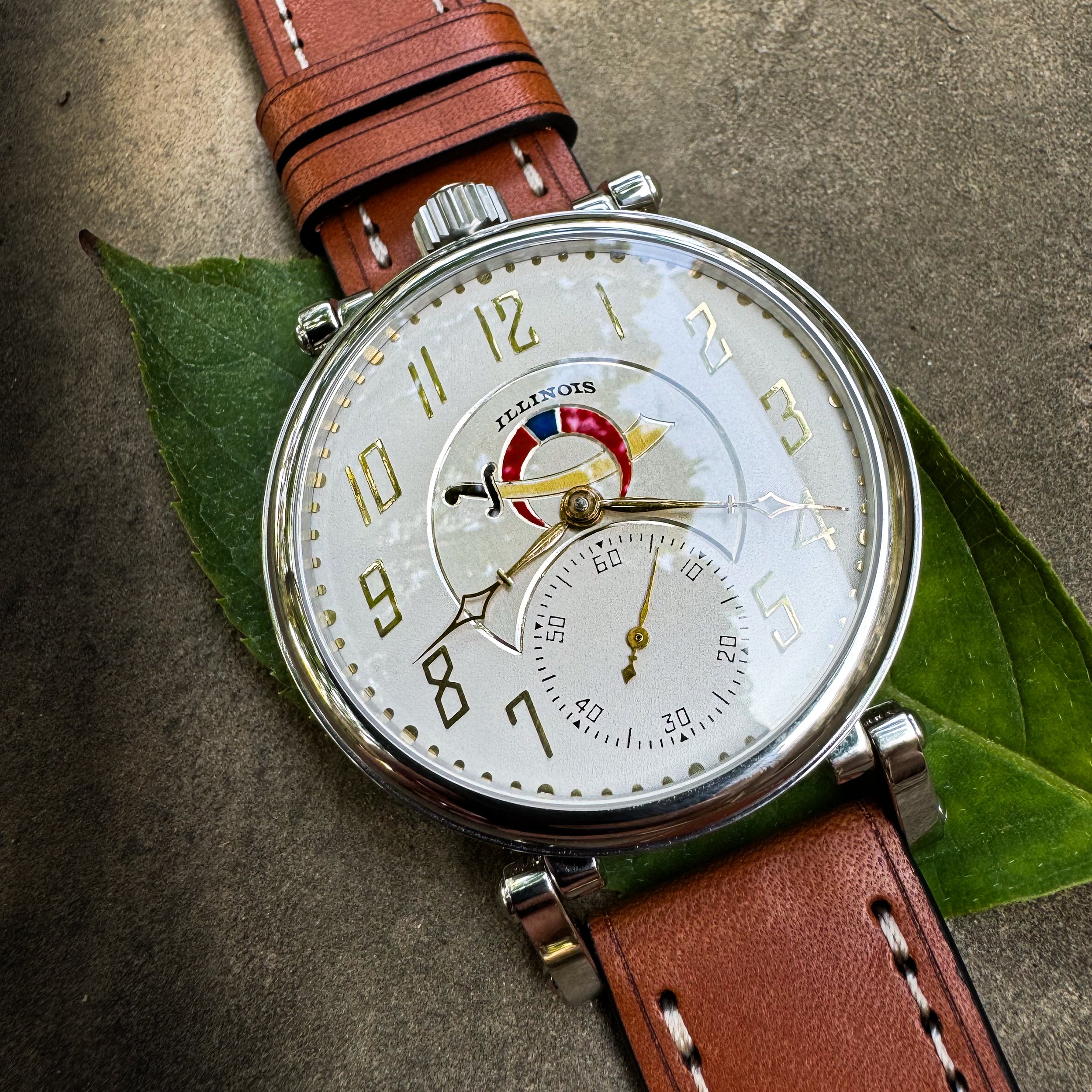 Illinois pocket watch conversion