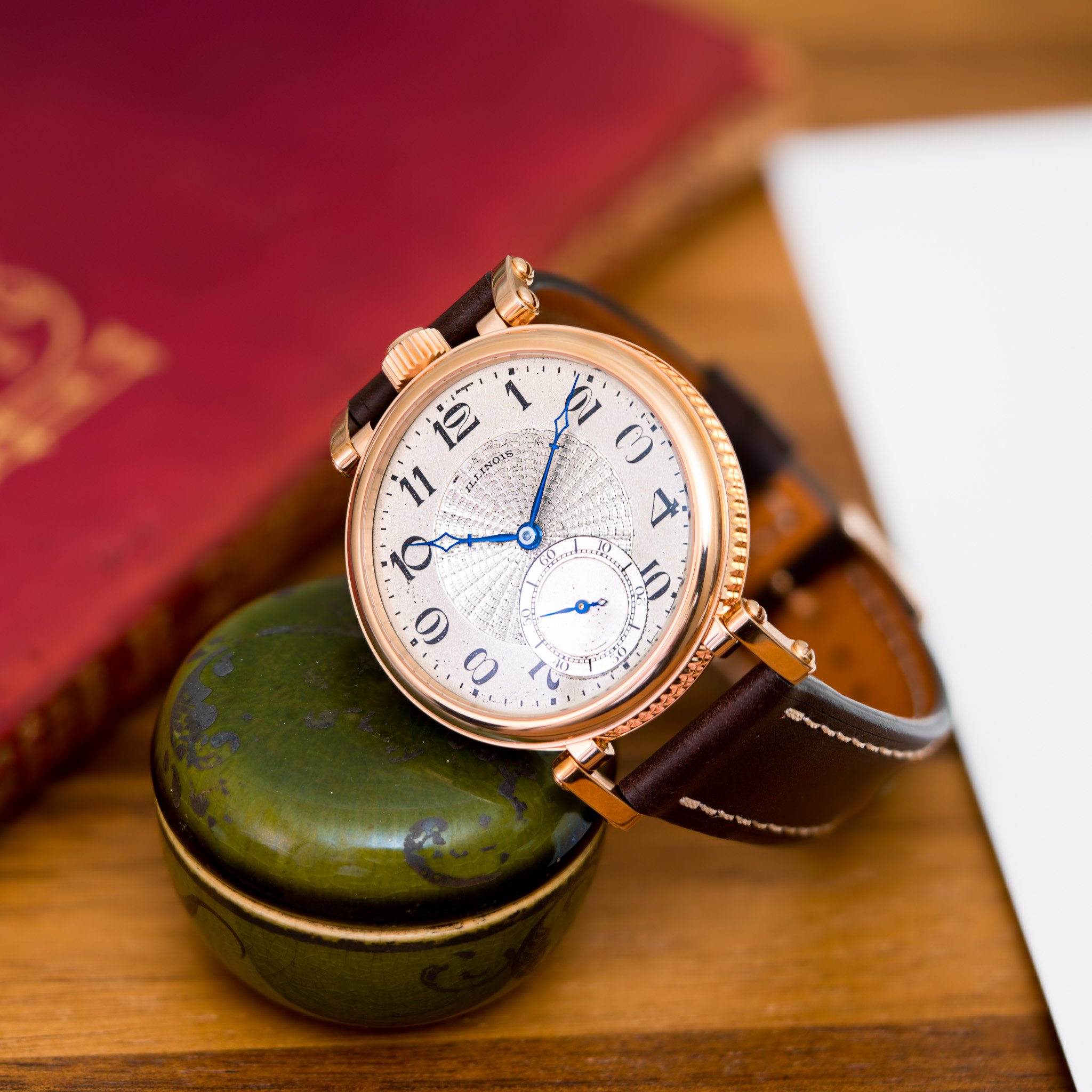 Illinois pocket watch conversion