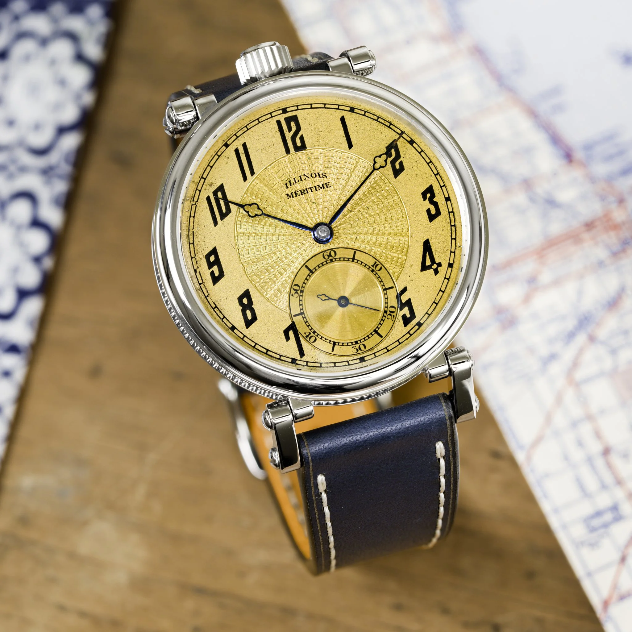 Illinois pocket watch conversion