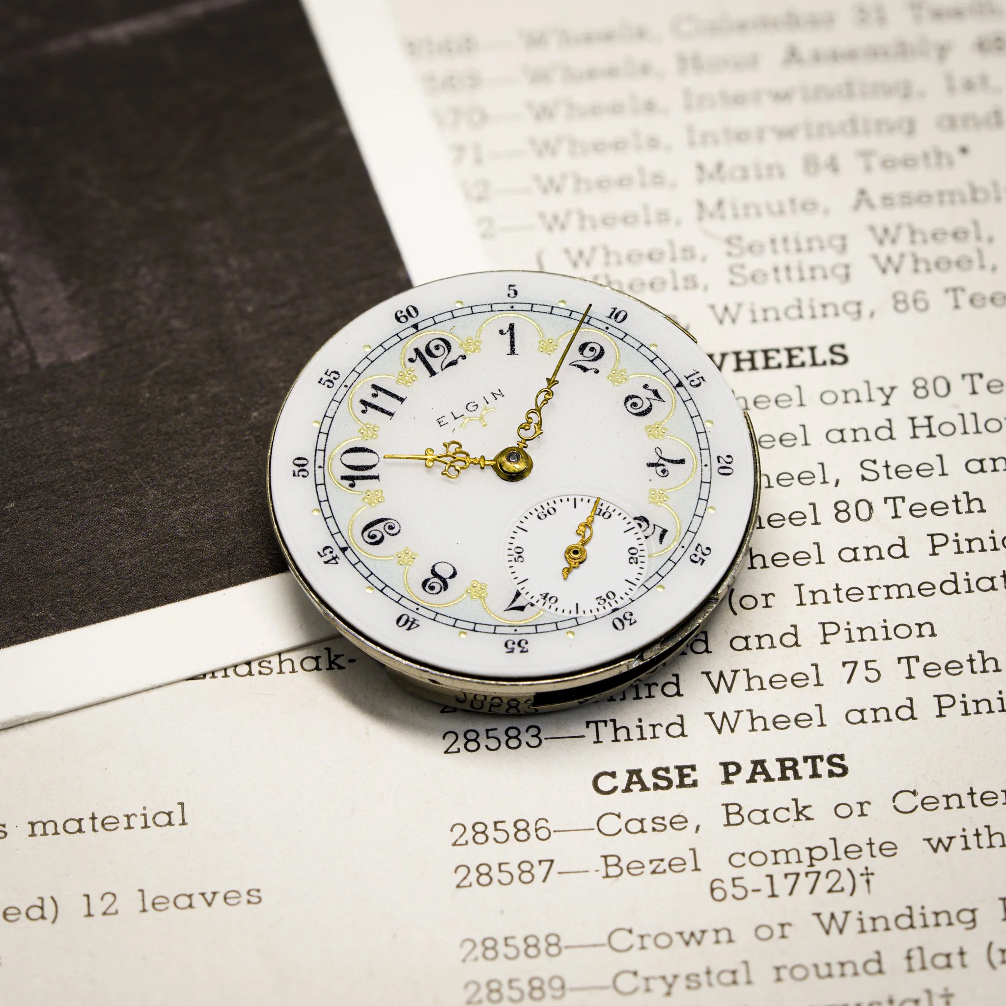 Elgin pocket watch conversion