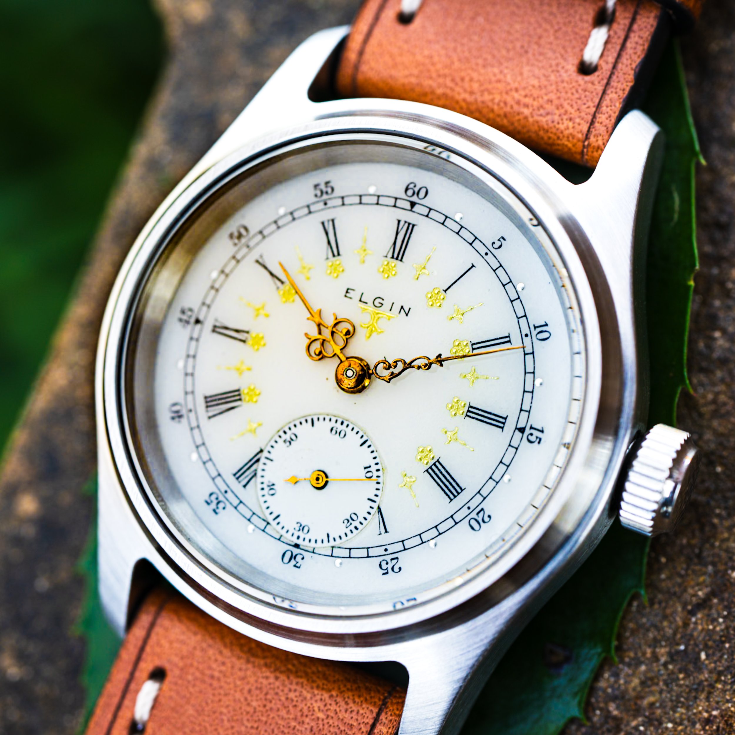 Elgin pocket watch conversion