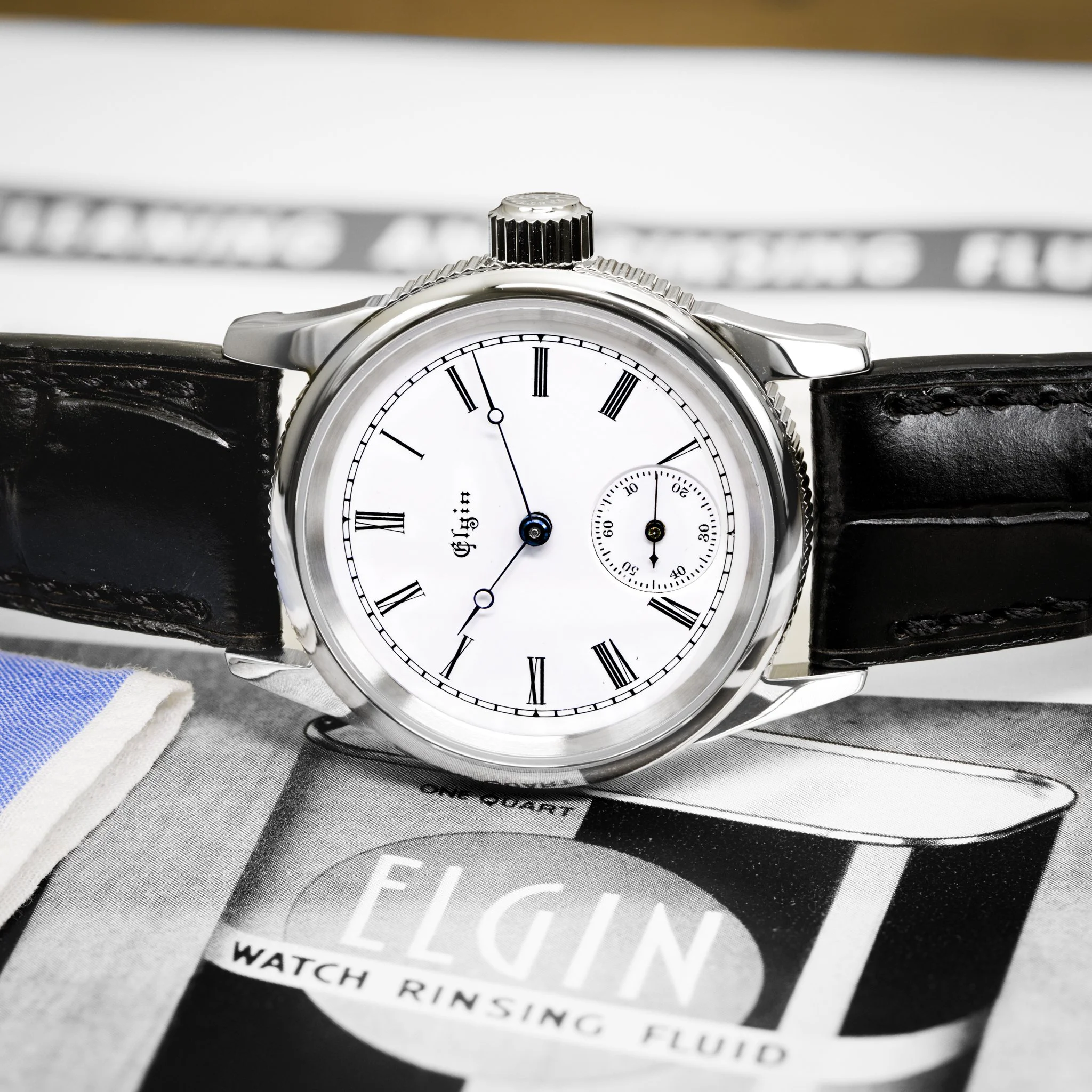 Elgin pocket watch conversion